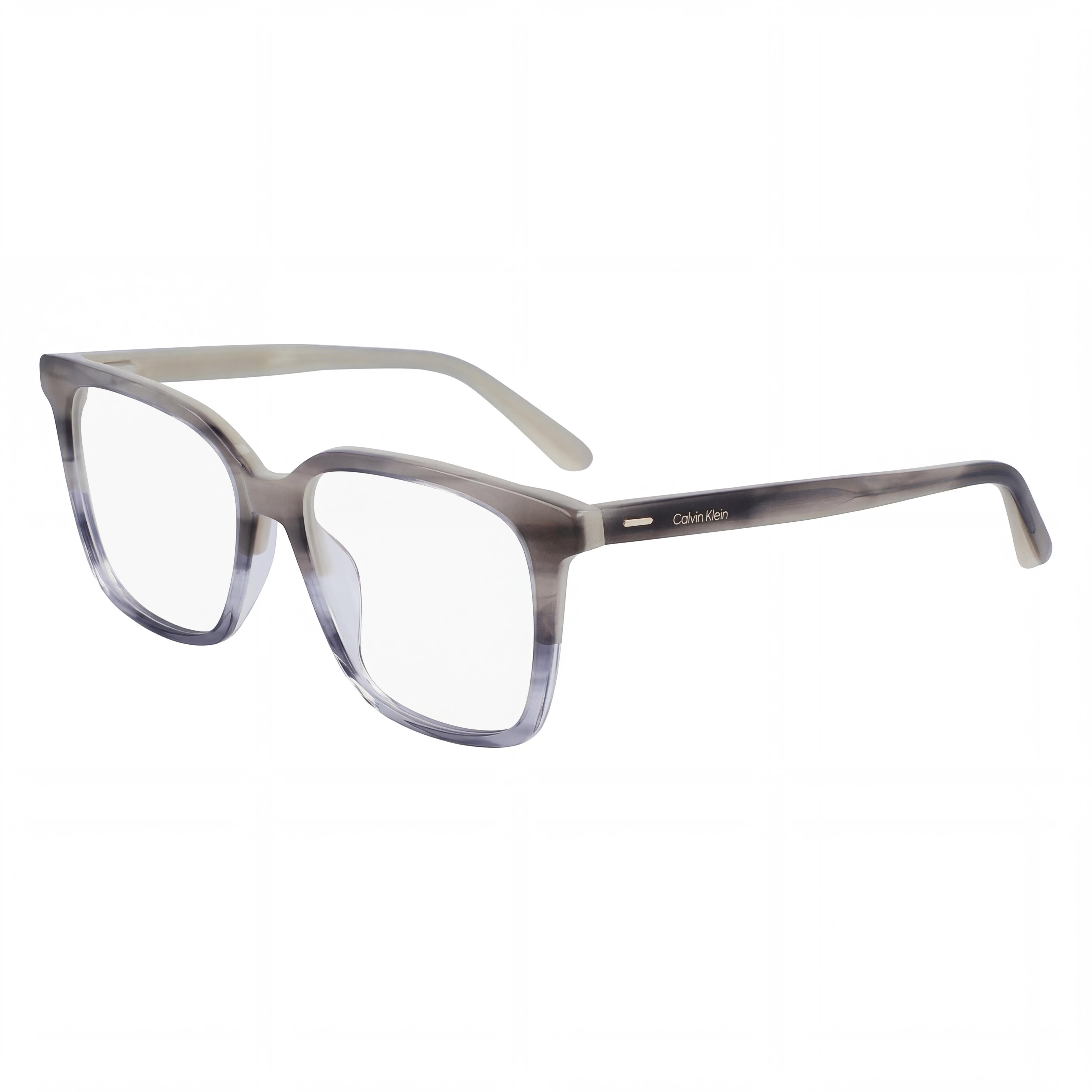 Calvin Klein CK22540 - Gafas de sol unisex de metal polarizadas con rayas grises (53 mm), Photo 1