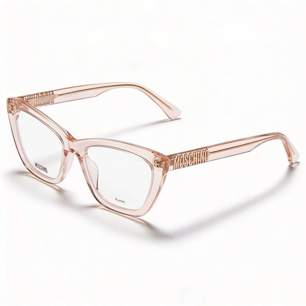 Gafas de sol Moschino Modern Collection Mos629 para mujer, con montura y lentes de acetato color nude, ancho de lente 52 mm
