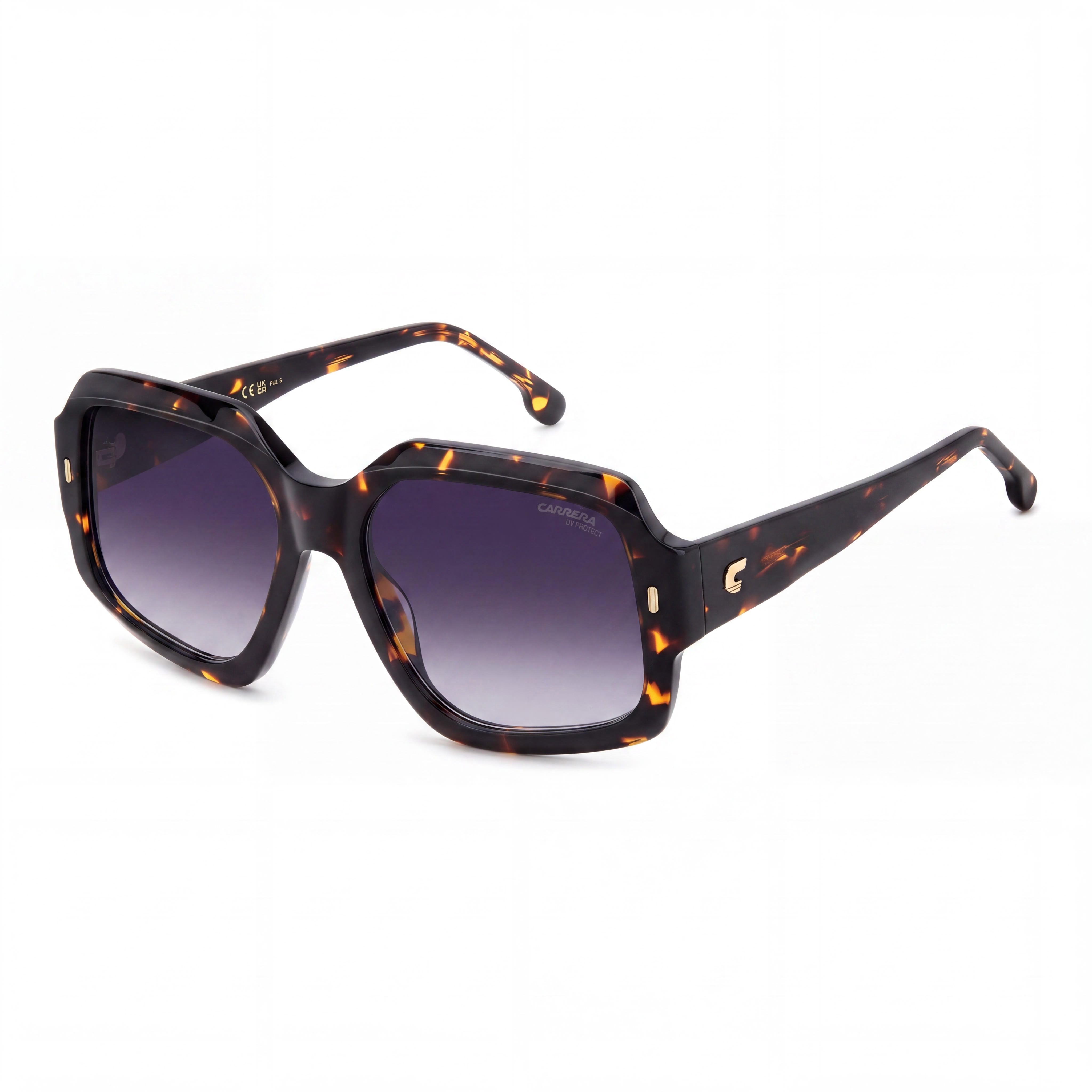 Carrera CARRERA 3045/S Men's Acetate Havana Frame Non-Polarized Dark Grey Shaded UV 400 Sunglasses 56mm, Photo 1
