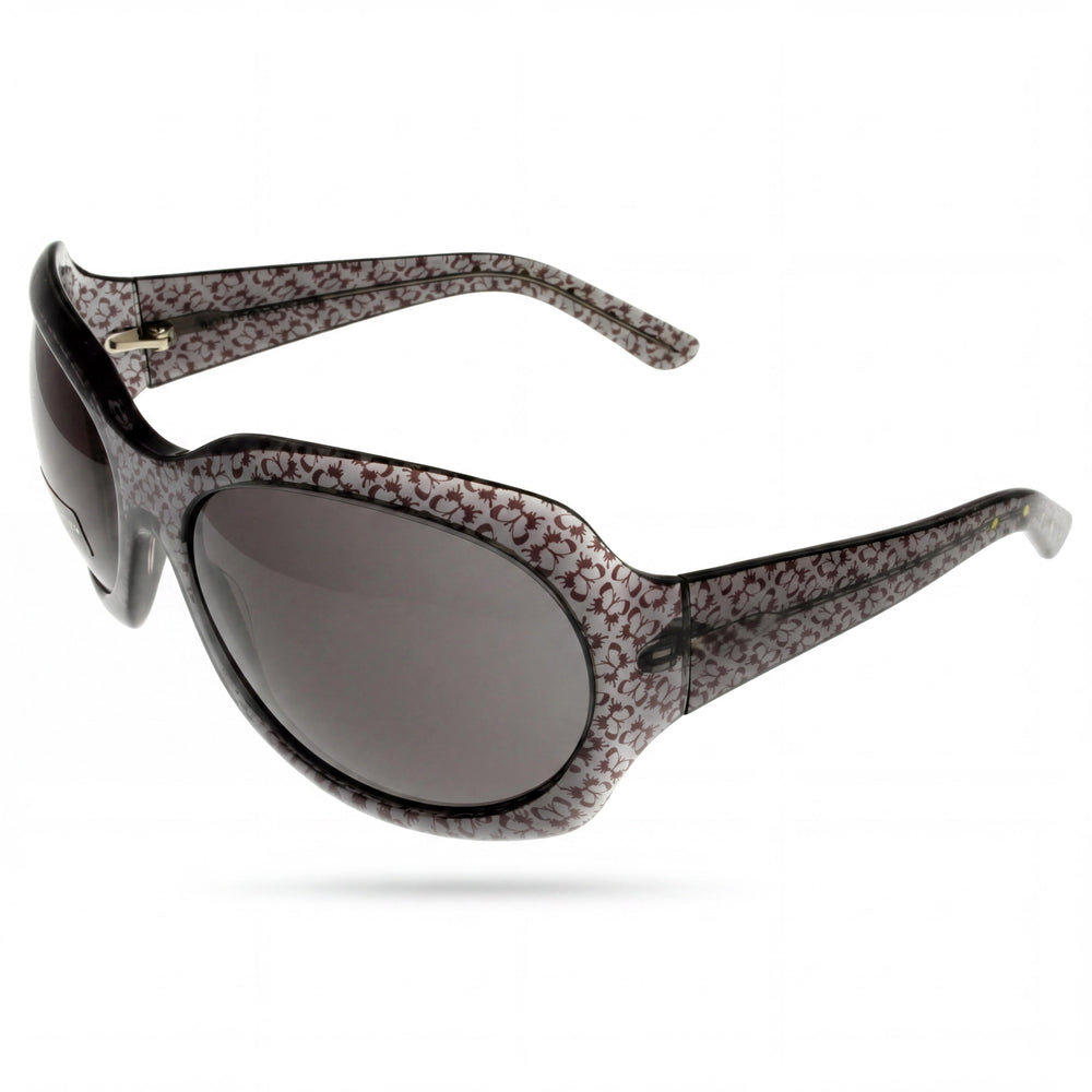 Gafas Smith Parley 807 de plástico negro con montura completa, estilo ojo de gato, con lentes transparentes para mujer, talla 54 mm
