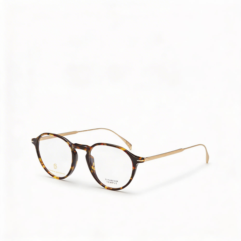 Gafas de sol David Beckham DB 1105 para hombre, montura de plástico, lentes de policarbonato, polarizadas, color dorado habana, ancho de lente de 49 mm.