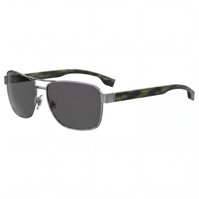 Hugo Boss BOSS 1240/S Classic Men's Alloy Steel Dark Ruthenium UV Protection Sunglasses 60mm