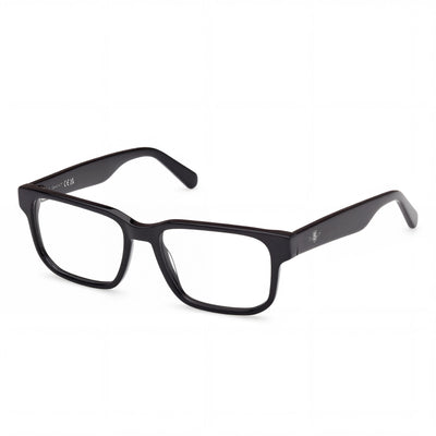 GANT Gafas Clásicas Unisex para Hombre y Mujer, Montura Negra Brillante, Lentes de Policarbonato 53-17-145