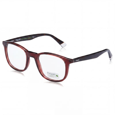 Polaroid Modern Women's Red Acetate Frame Non Polycarbonate Red Lenses Size 50-21-145mm Eyewear