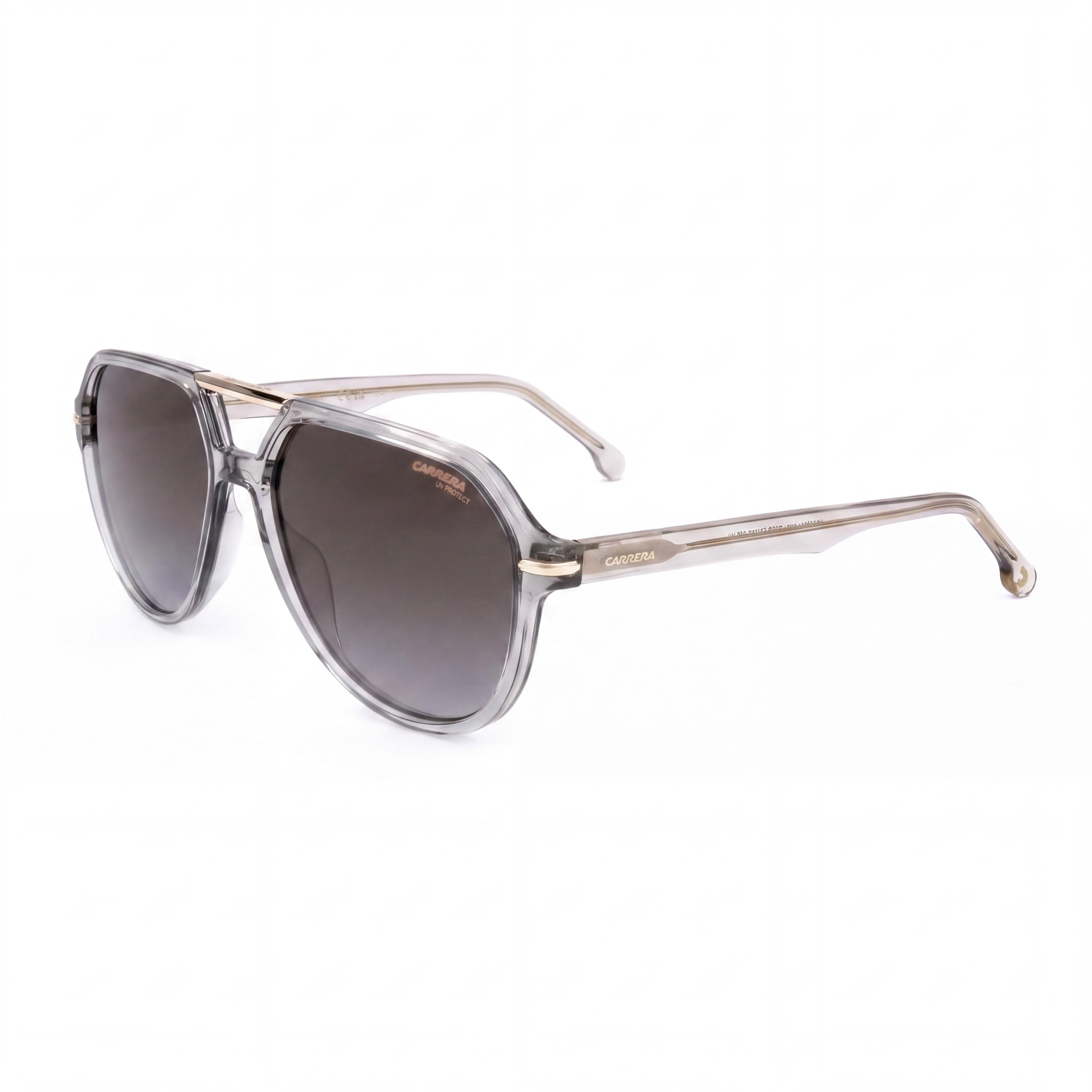 Carrera Men's Signature 315/S Pilot Sunglasses, Grey Polyamide Frame, Grey Shaded Gold Mirror Non-Polarized Lenses, 58mm, Photo 1