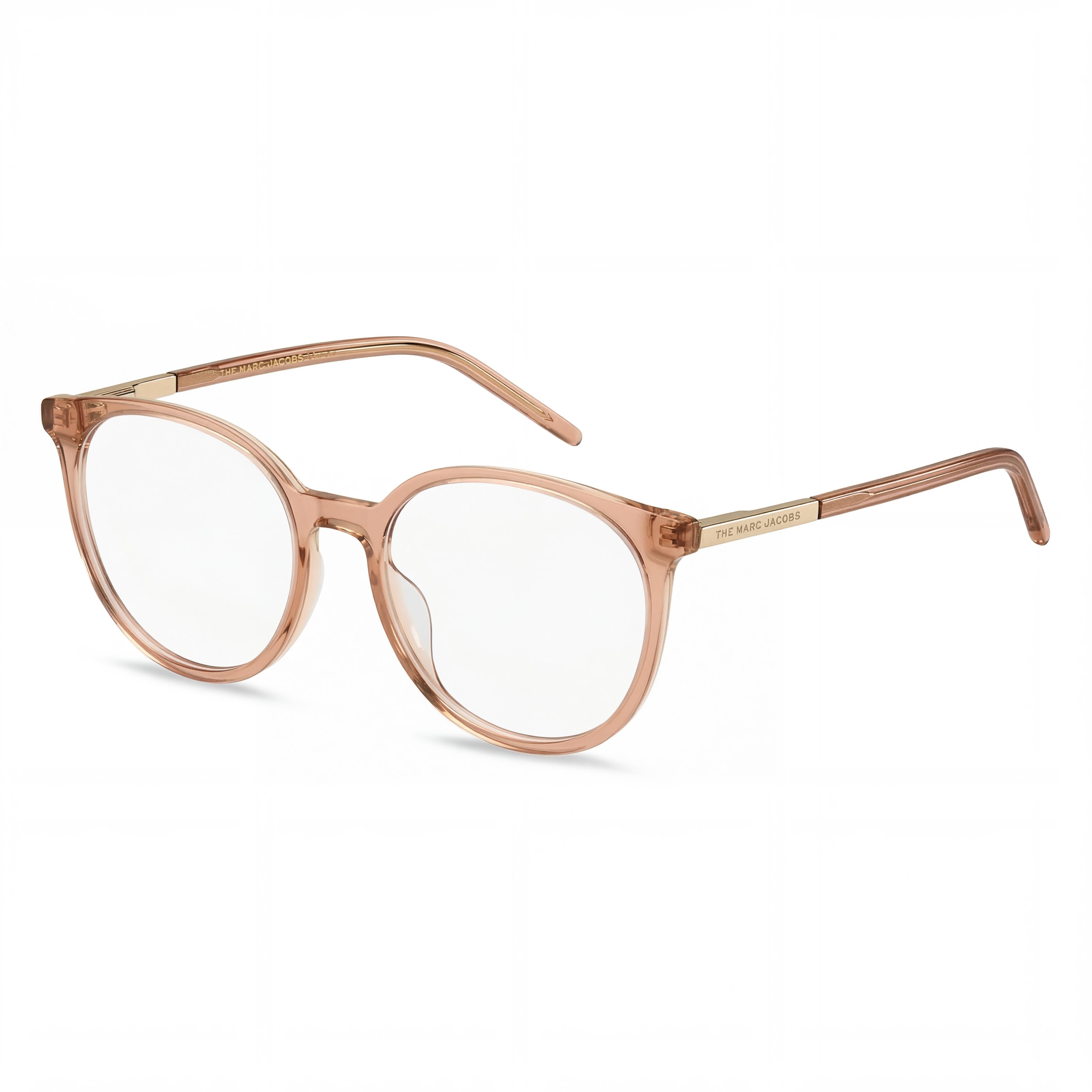 Marc Jacobs Modern Unisex Acetate Champagne Frame Polycarbonate Non-Polarized Eyeglasses 53-18-145mm, Photo 1