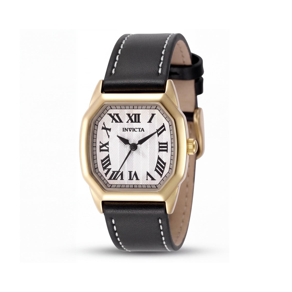 Reloj Invicta Wildflower 50589 de Cuarzo para Mujer, Correa de Piel, Esfera Plateada, Acero Inoxidable 27mm, Photo 1