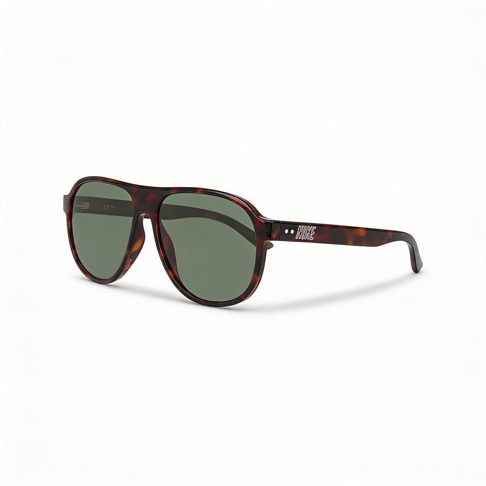 Nike Vintage Icon Unisex Tortoise Green Plastic Frame G15 Non-Polarized 100% UV Protection Sunglasses 59mm