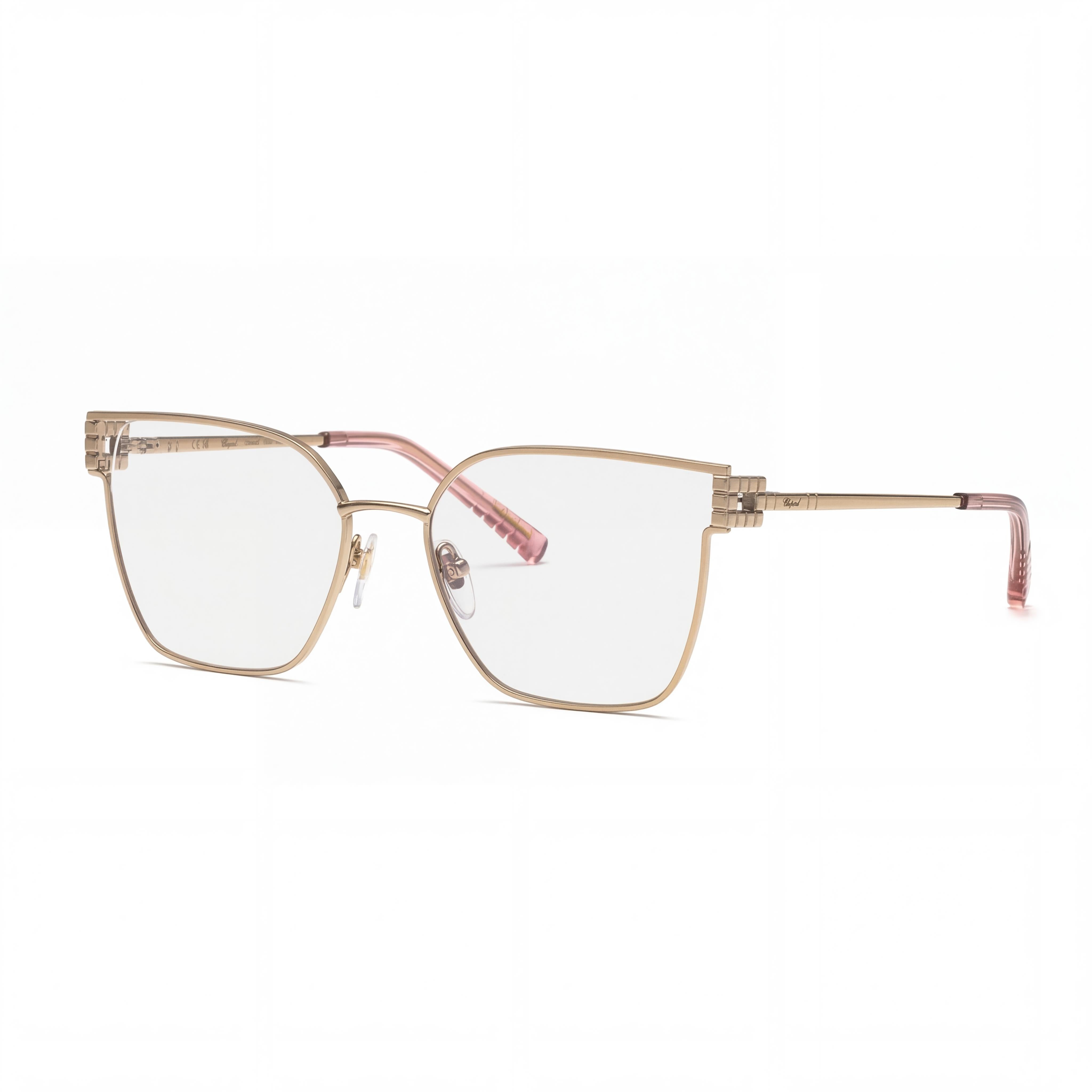 Gafas de Lujo Unisex Chopard, Montura de Acetato, Cobre Dorado Brillante, Ancho de Lente 54mm, Puente 17mm, Patilla 140mm, Photo 1
