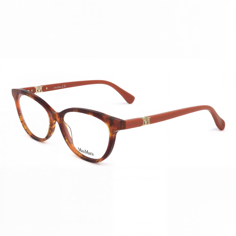 MaxMara Women's Casual Acetate Red Havana Sunglasses 54-14-140