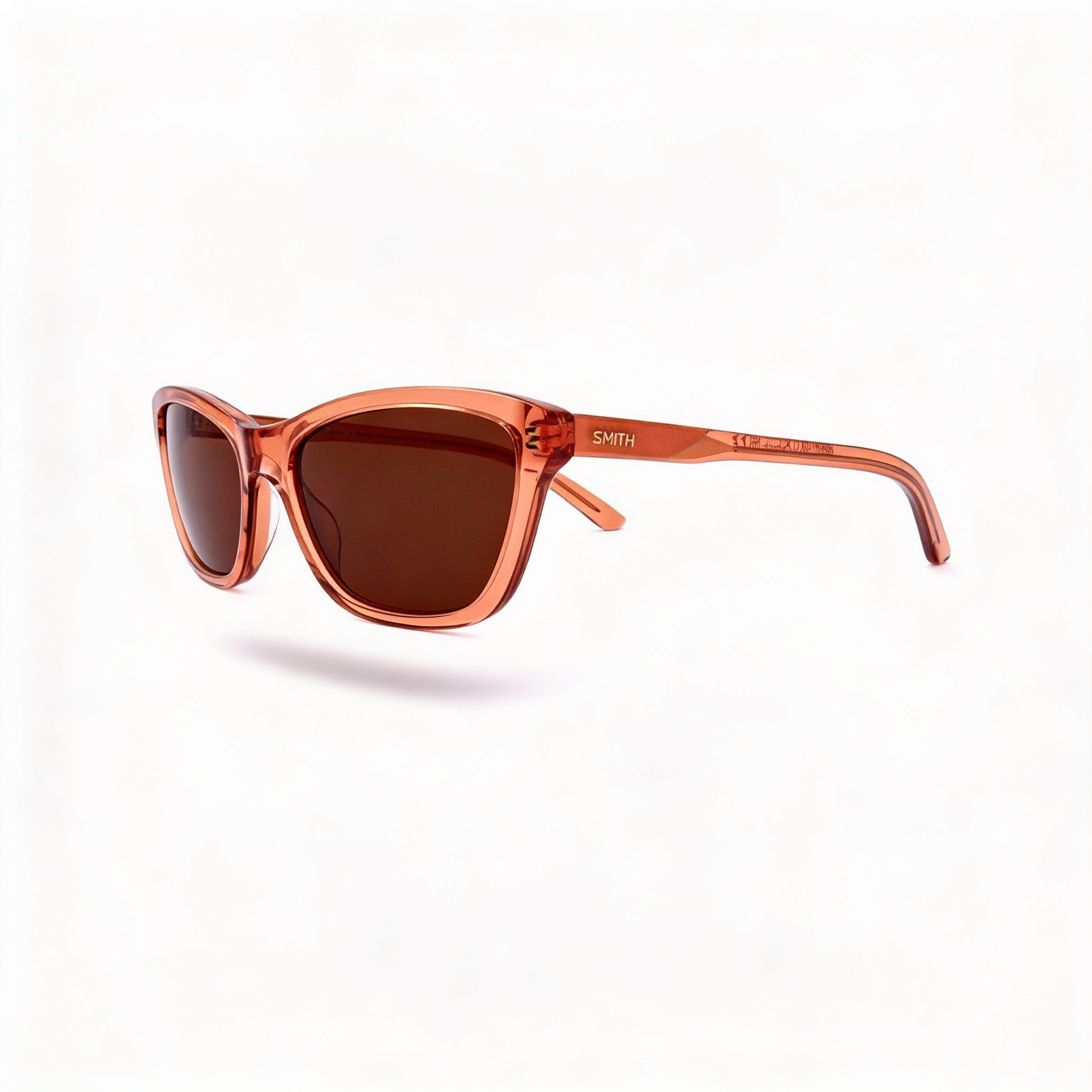 Gafas de sol SMITH Getaway para mujer, de acetato marrón tabaco con cristales marrones y protección UV, 56 mm, Photo 1