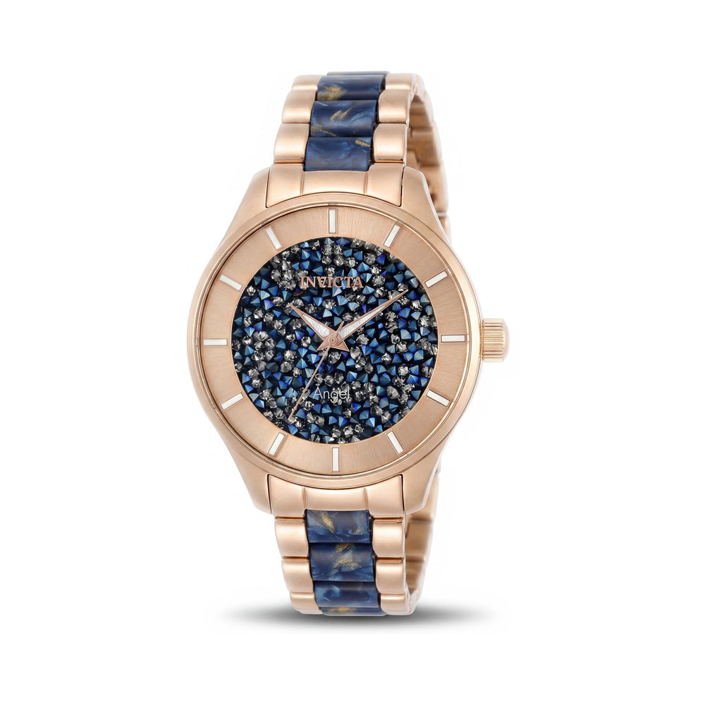 Invicta 24662 Reloj de mujer, esfera dorada de acero inoxidable 40 mm