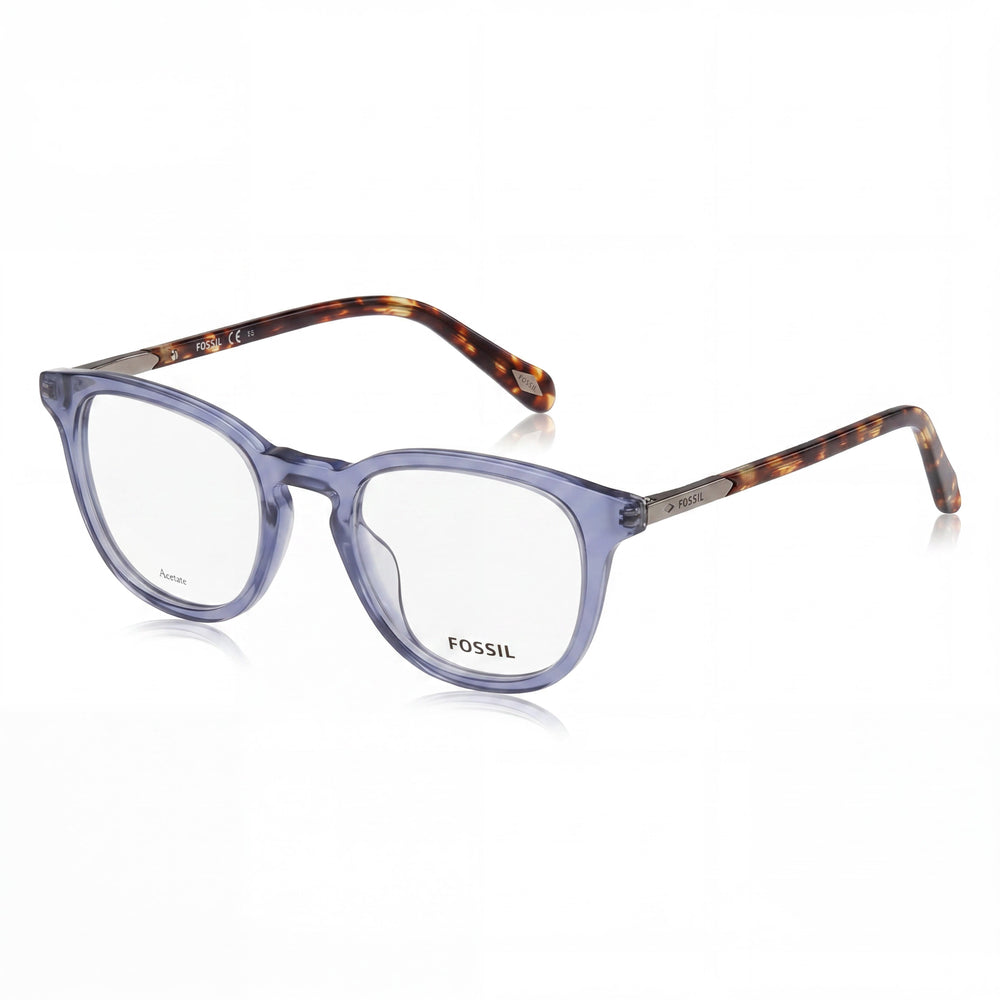 Gafas de sol unisex Fossil Modern de acetato azul de 50 mm