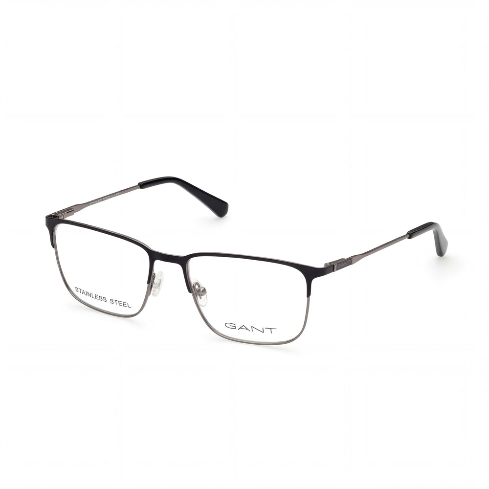 GANT Ga3241 Men's Metal Eyeglasses Matte Black Shiny Gunmetal 53-17-140