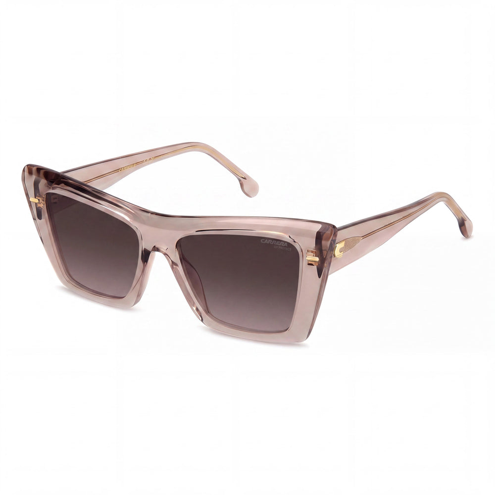 Carrera 3046/S Contemporary Women's Multicolour Acetate UV Protection Sunglasses with Brown Shaded Lenses 54mm