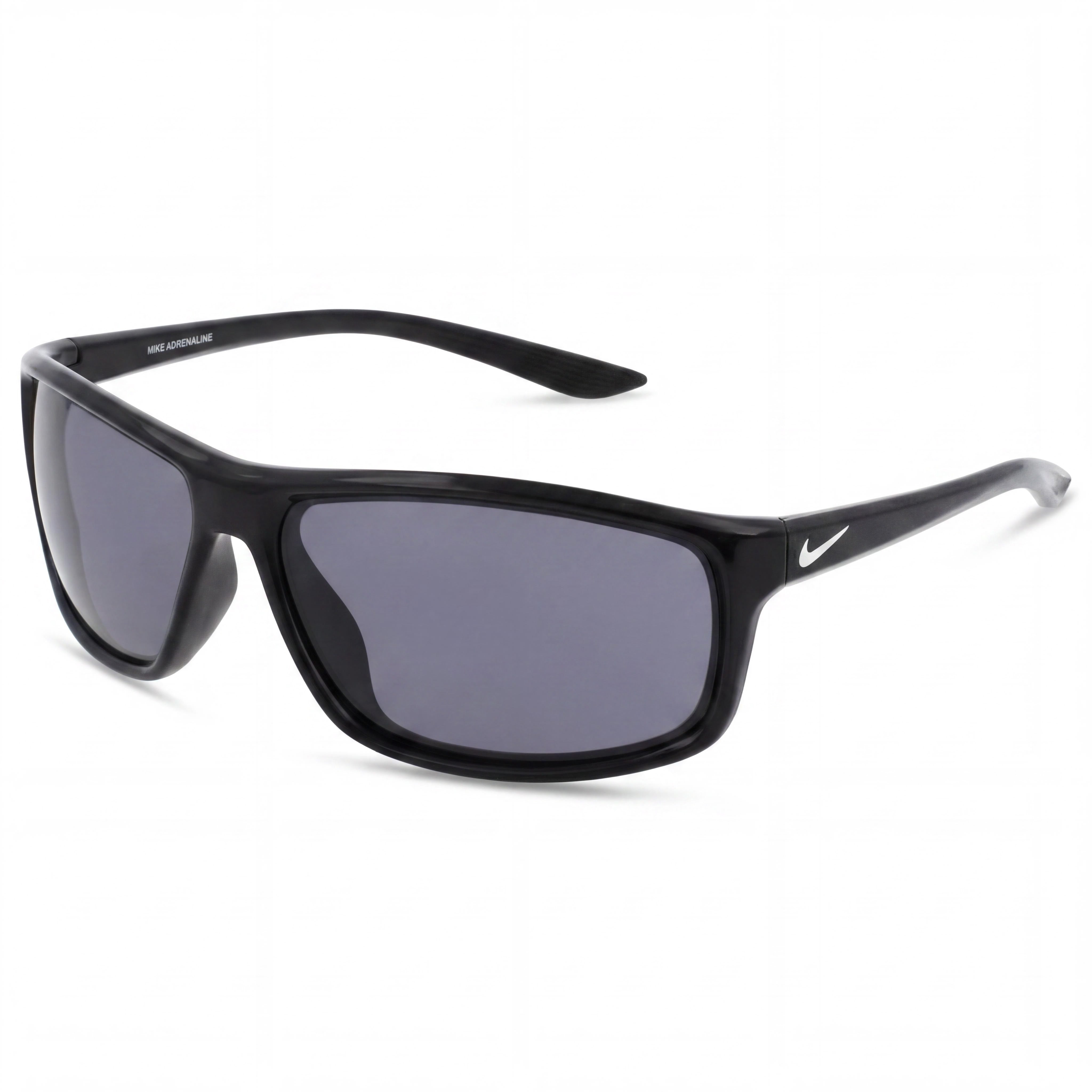 Nike Adrenaline Unisex Sport Wrap Sunglasses Black Grey Acetate Frame UV Protection 29-66-135, Photo 1