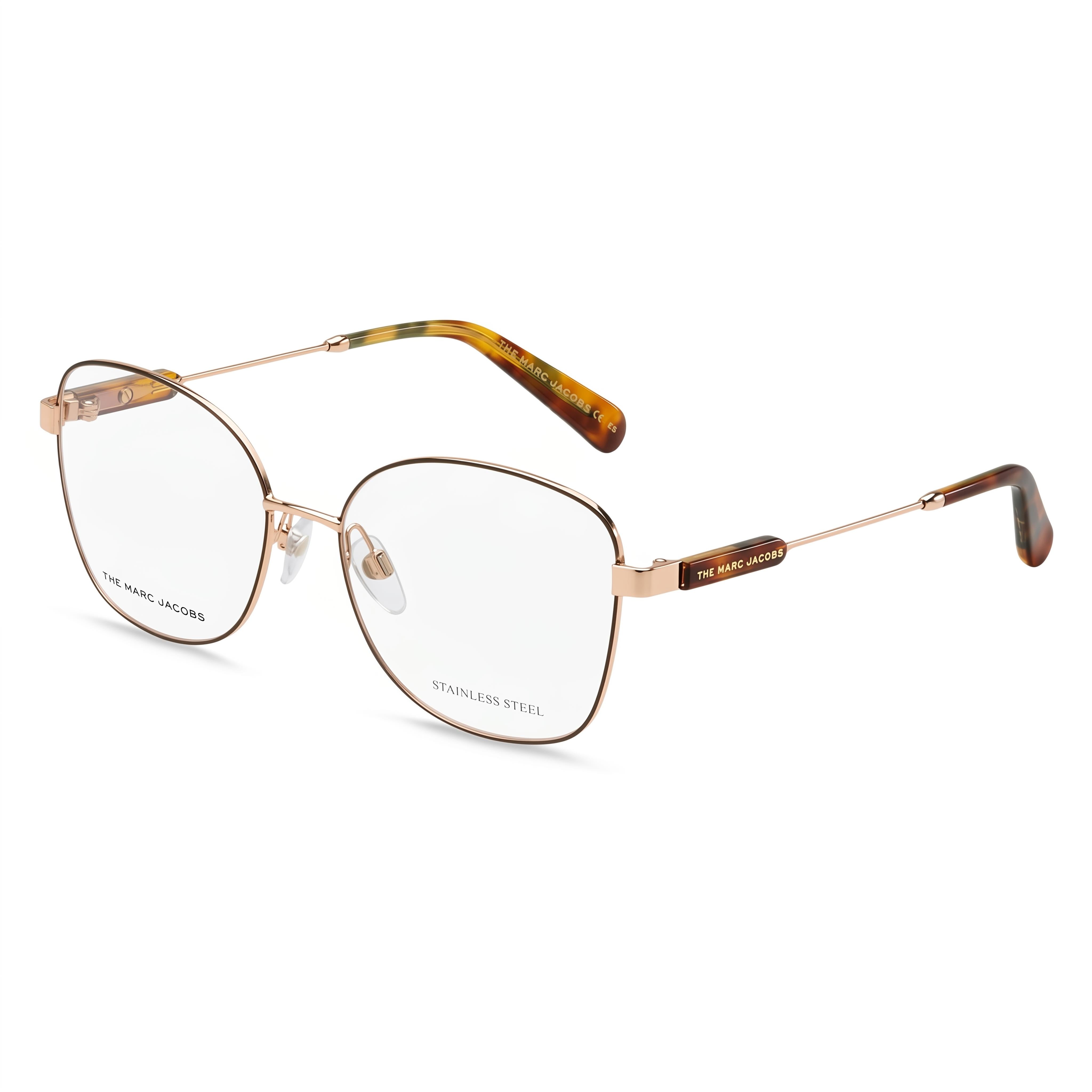 Marc Jacobs Comtemporary Marc 595 Women's Gold Brown Metal Non-Polarized Eyewear 54mm, Photo 1