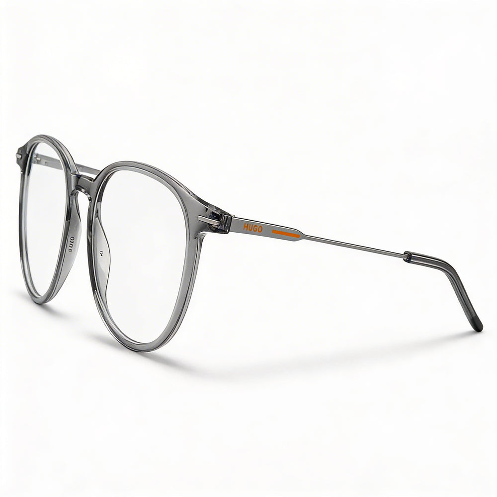 Hugo Boss Panthos Unisex Sunglasses with Magnesium Grey Dark Ruthenium Frame and Polycarbonate Lens 50mm