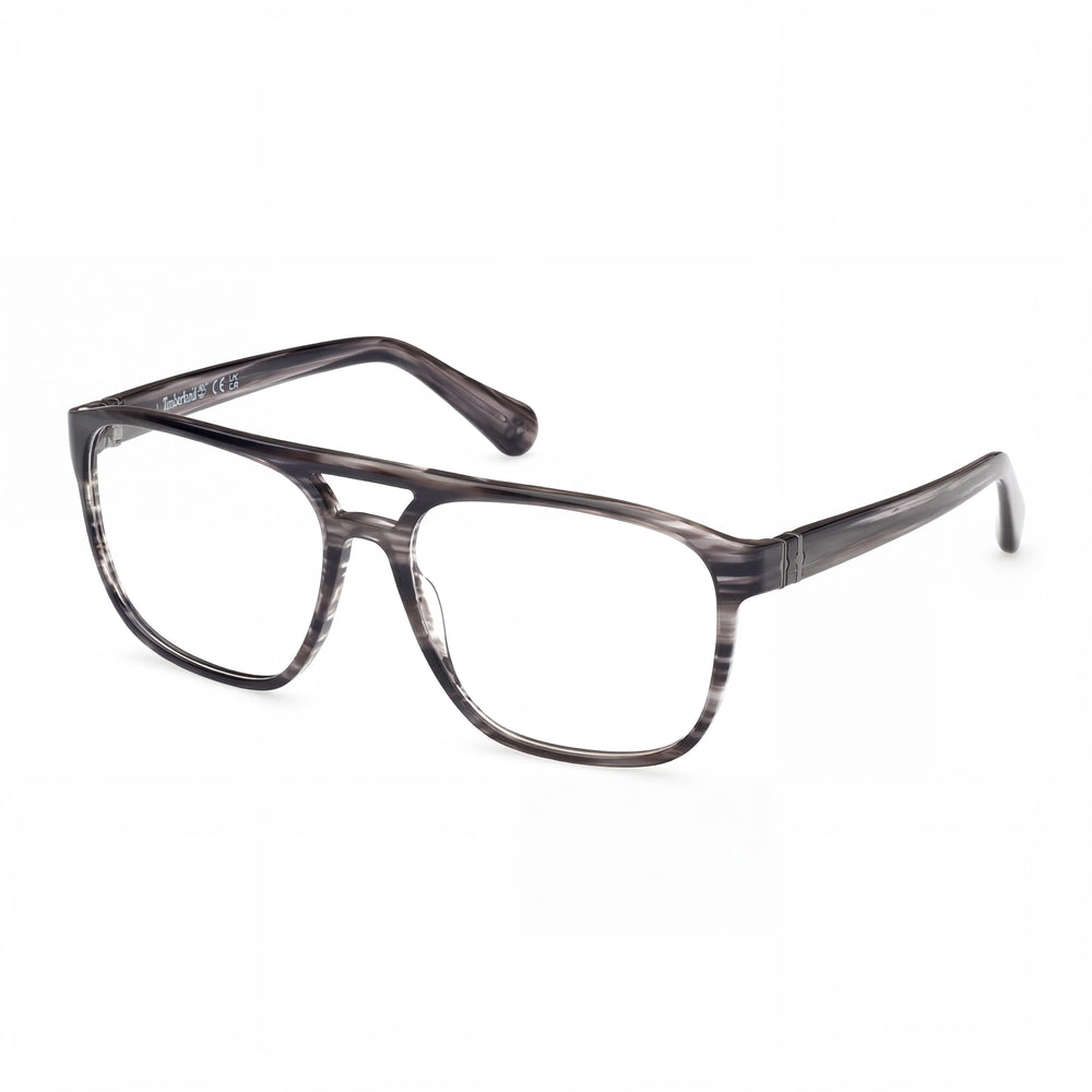 Timberland Tb50033 Men's Grey Horn Eyeglasses (Lens Width 62mm, Bridge Width 17mm, Temple Length 150mm)