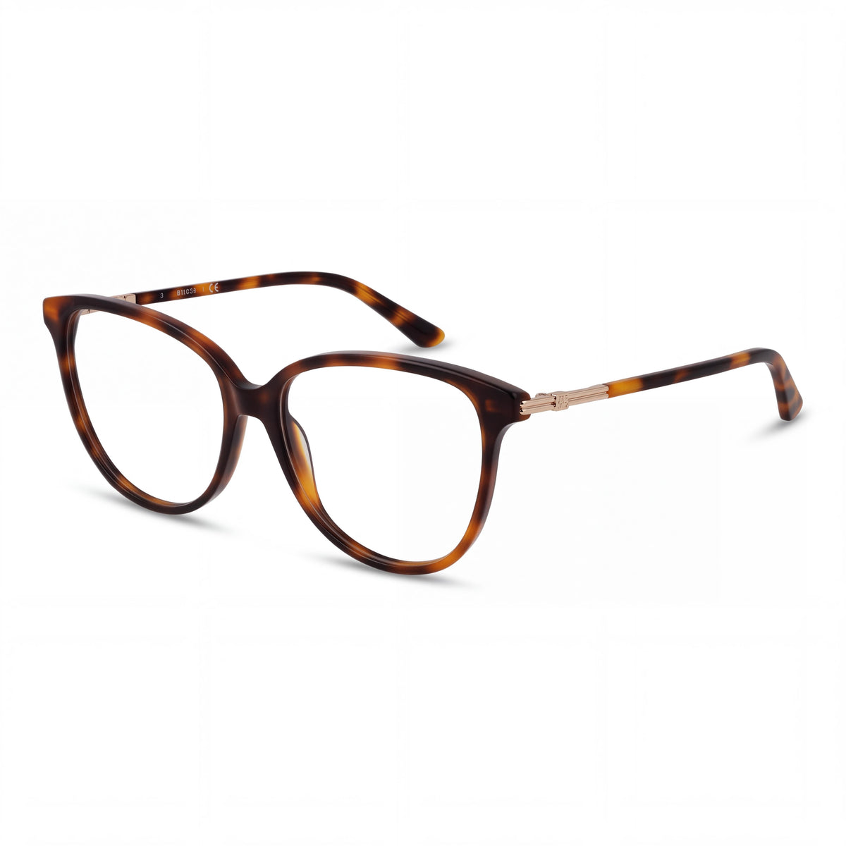 Gafas GUESS Gu2905 de estilo casual para mujer con montura de plástico en color habana rubio - 55 mm de ancho de lente, Photo 1