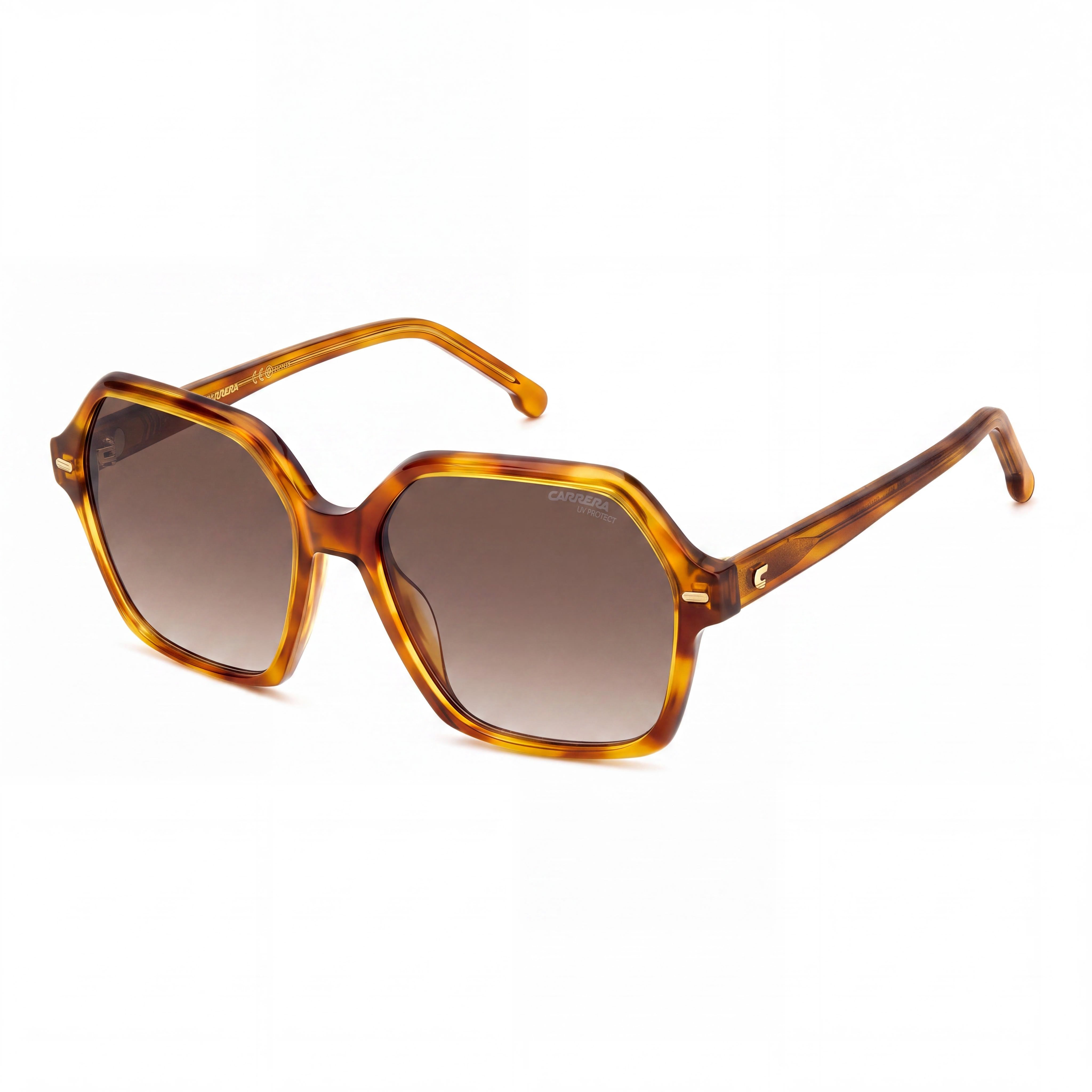 Carrera Classic Women's Havana Plastic Brown Shaded 56-17-140mm Non-Polarized UV Protection Sunglasses, Photo 1