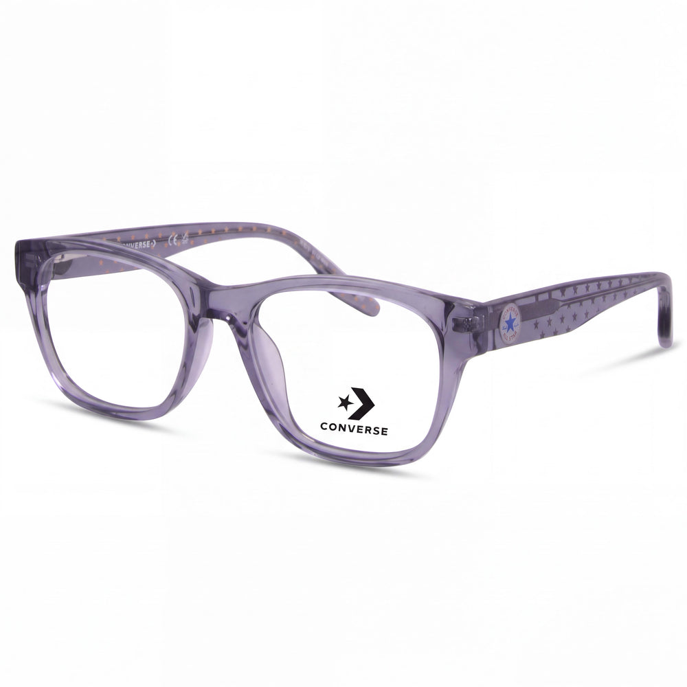 Converse Cv5110y Acetate Optical Eyewear Frames for Women, Crystal Thunder Daze, Size 47-16-135