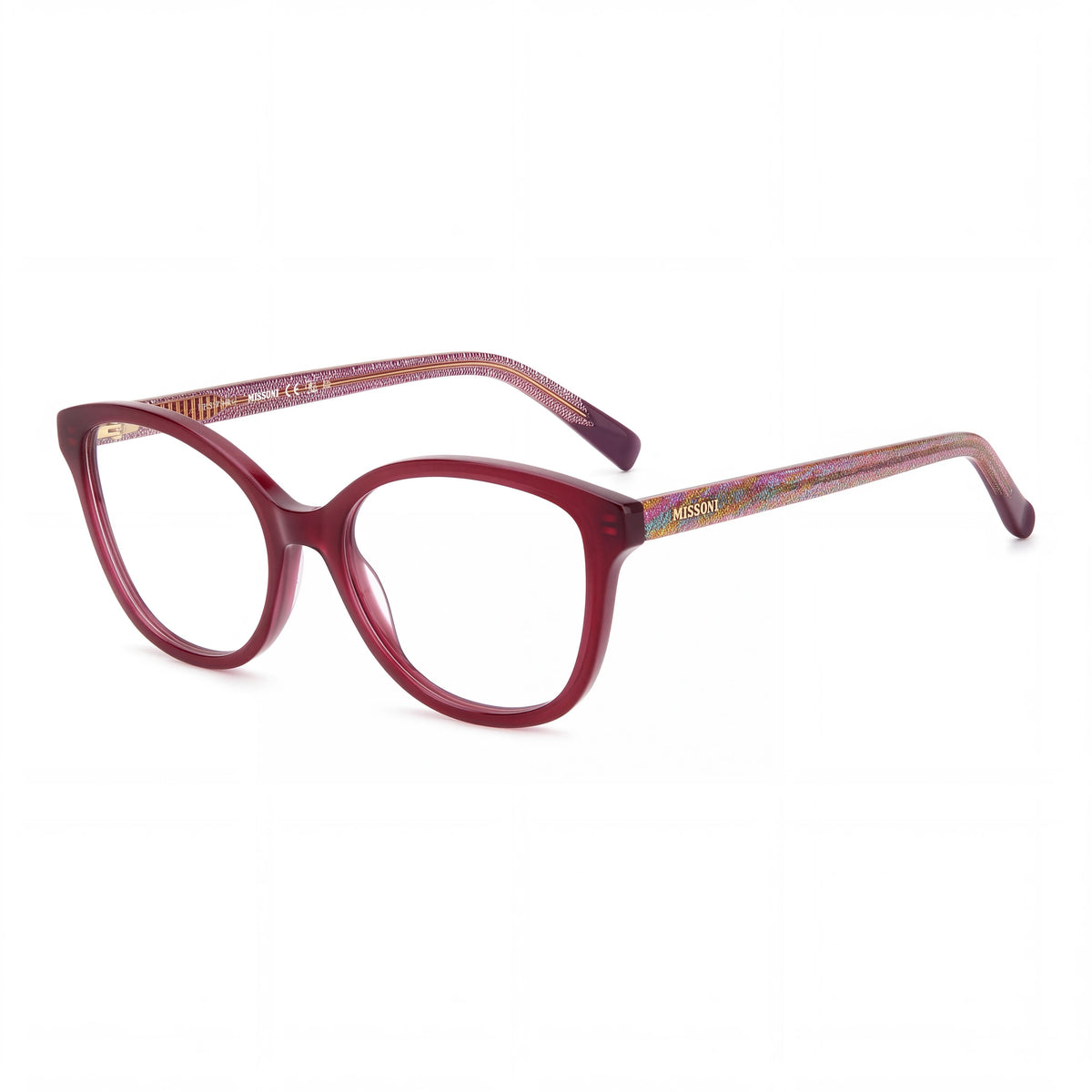 M Missoni Mis 0149 Women's Red Plastic Frame Polycarbonate Non-Polarized Made in Italy Eyewear 53-17-145mm, Photo 1