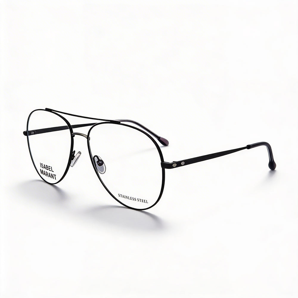 Gafas Isabel Marant para mujer, montura multicolor, 57 mm, lentes de demostración transparentes, aptas para prescripción