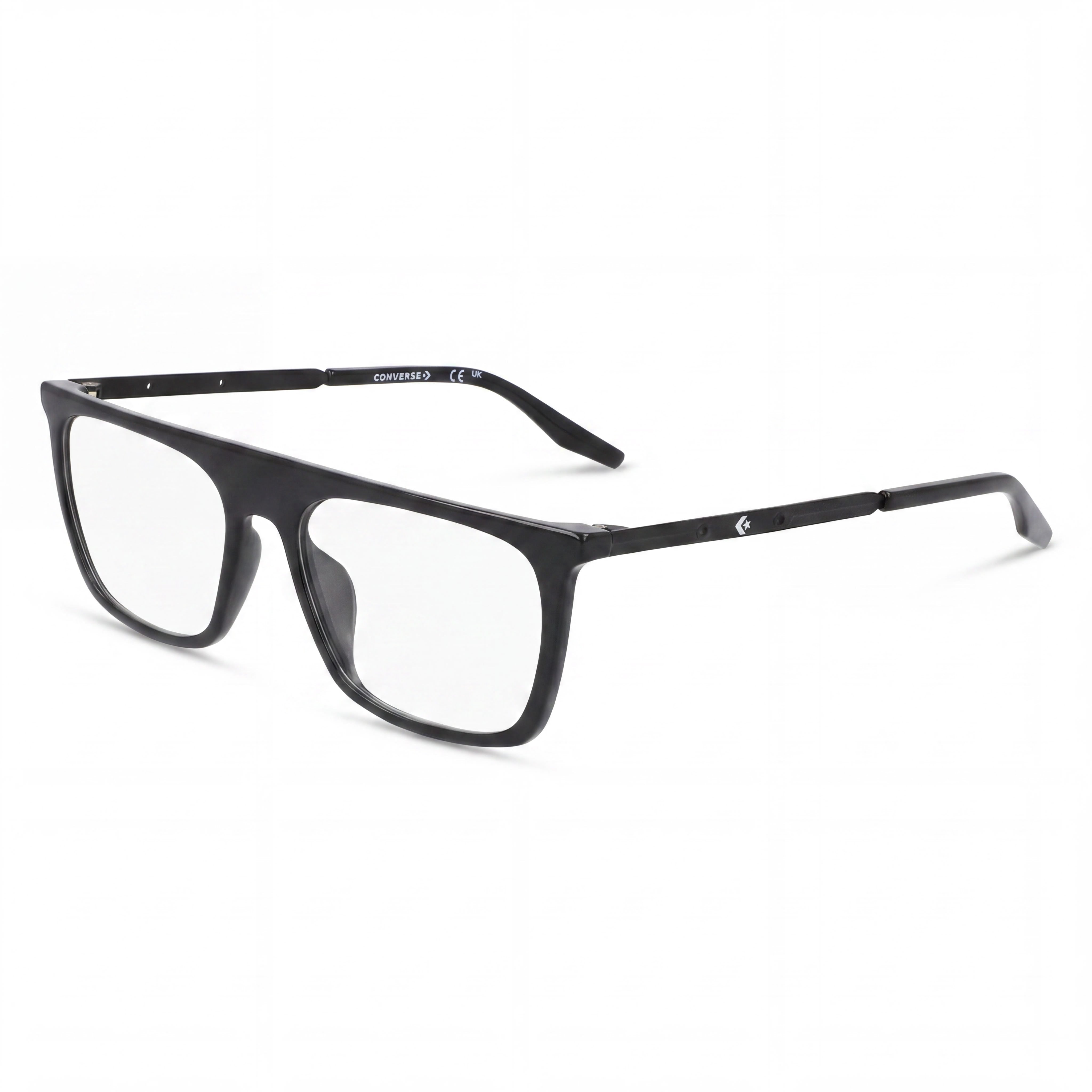 Converse Cv8009 Black Rectangle Eyeglasses for Men, 53mm, Photo 1
