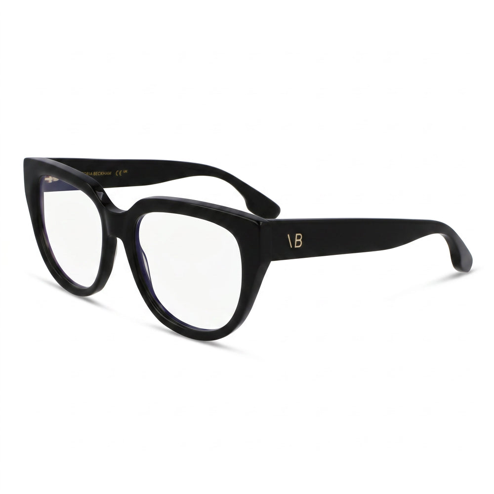 Gafas graduadas Victoria Beckham Vb2674 para mujer, montura completa de acetato, color negro, talla 53-17-140