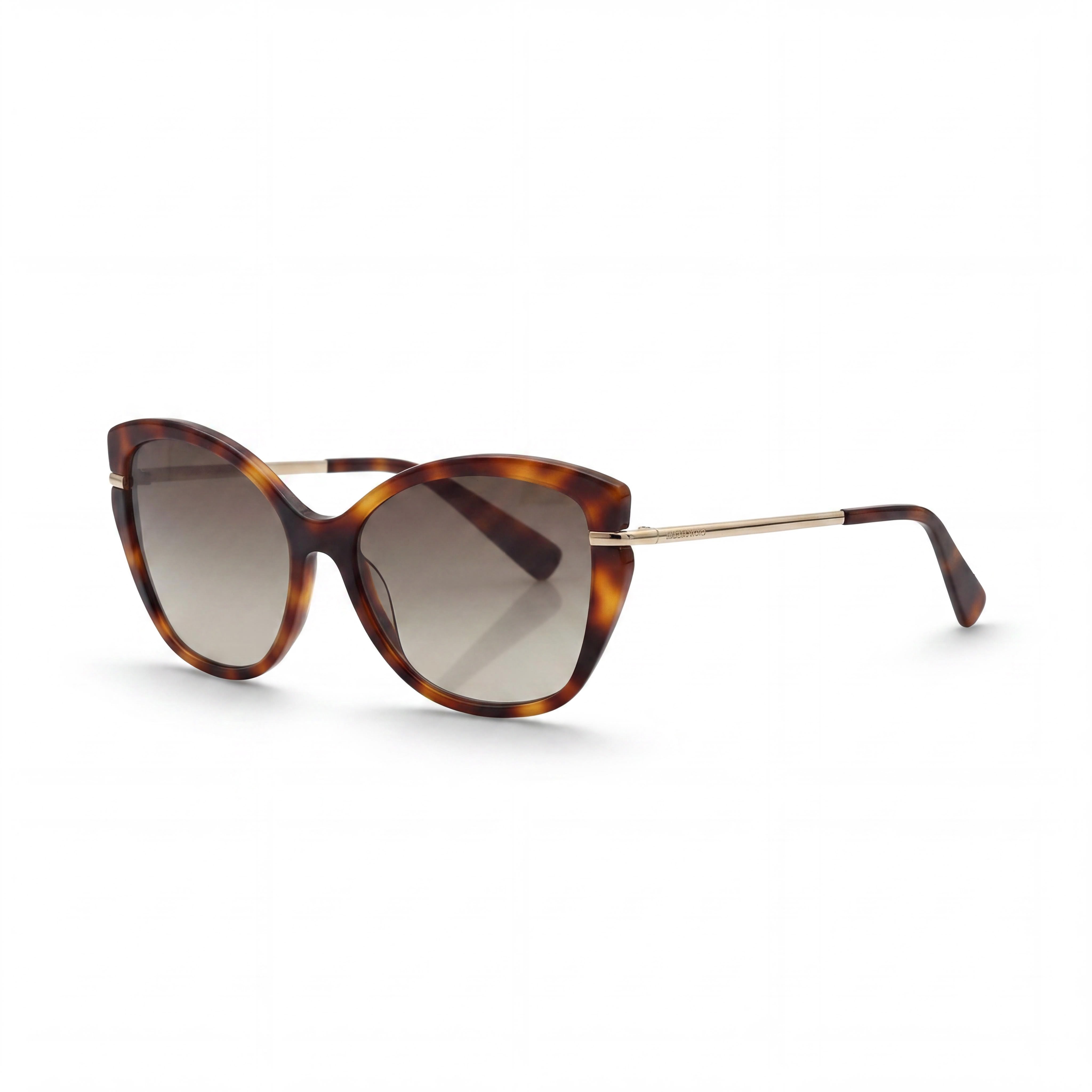 Longchamp LO627S Women's Butterfly Havana Plastic Frame Brown Gradient 100% UV Protection Sunglasses 57mm, Photo 1