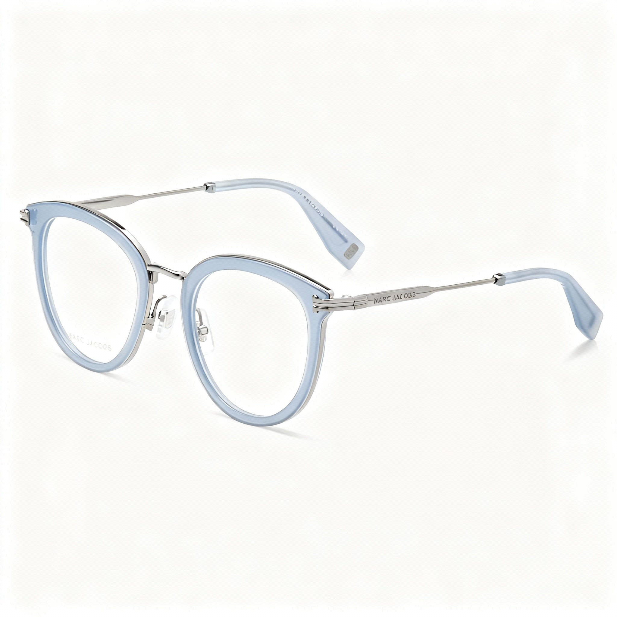 Marc Jacobs Modern Women's Metal Azure Ruthenium Non Polarized Eyeglasses 50mm