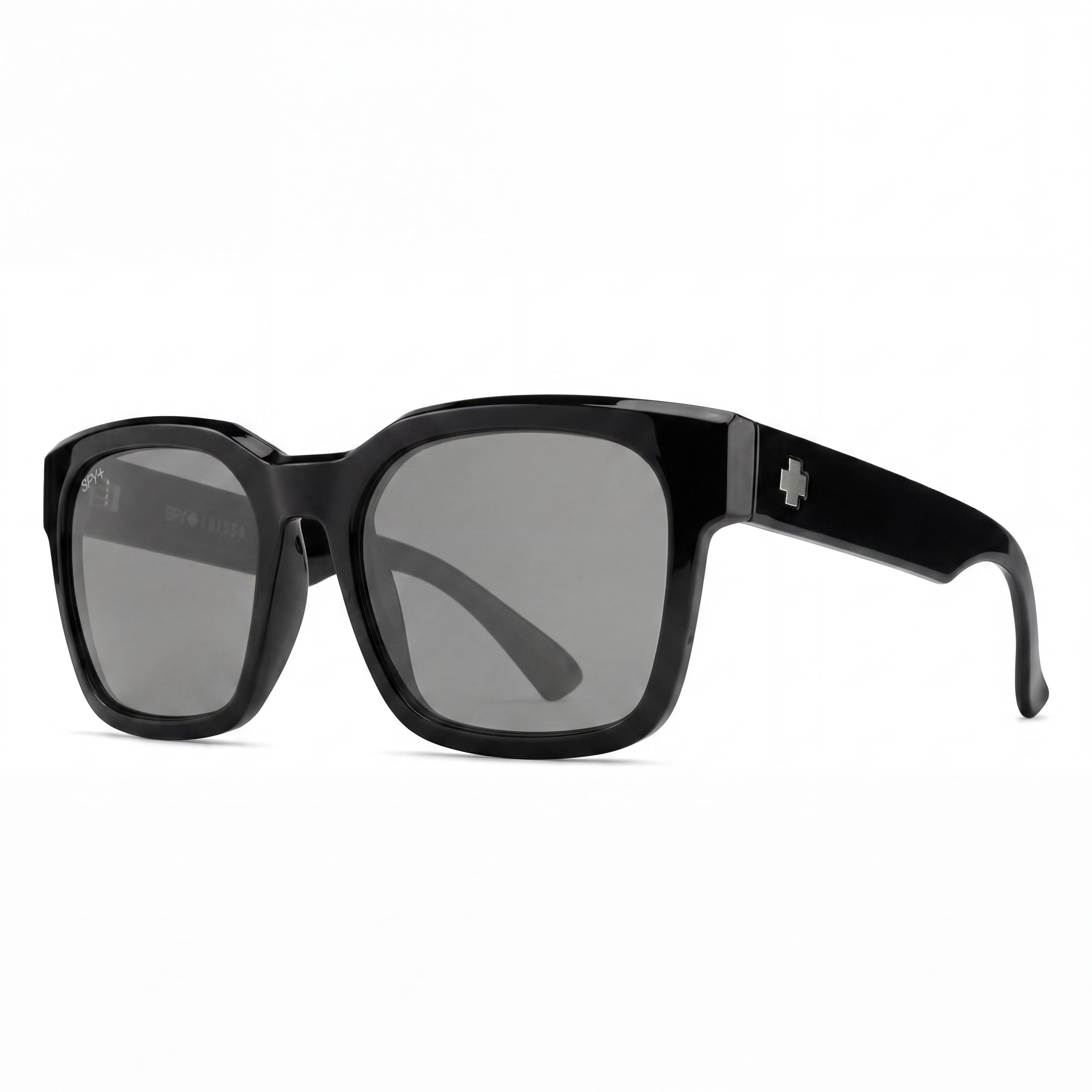 Gafas de sol unisex Spy Classic Bioplastic Ocean Tides Happy Gray no polarizadas con protección UV, 56 mm de ancho de lente, Photo 1