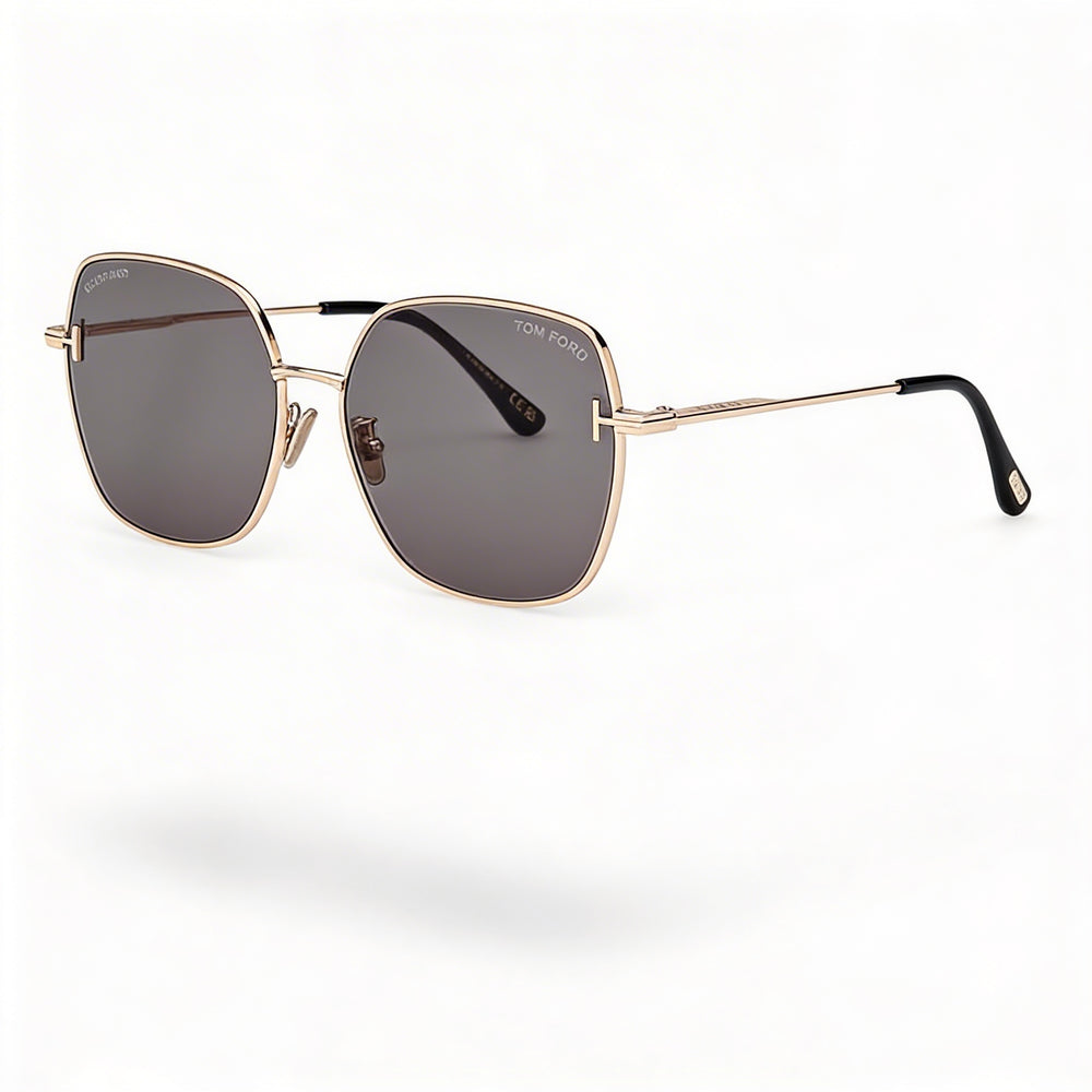 Tom Ford Classic Rose Gold Metal Unisex Non-Polarized Eyewear 59mm