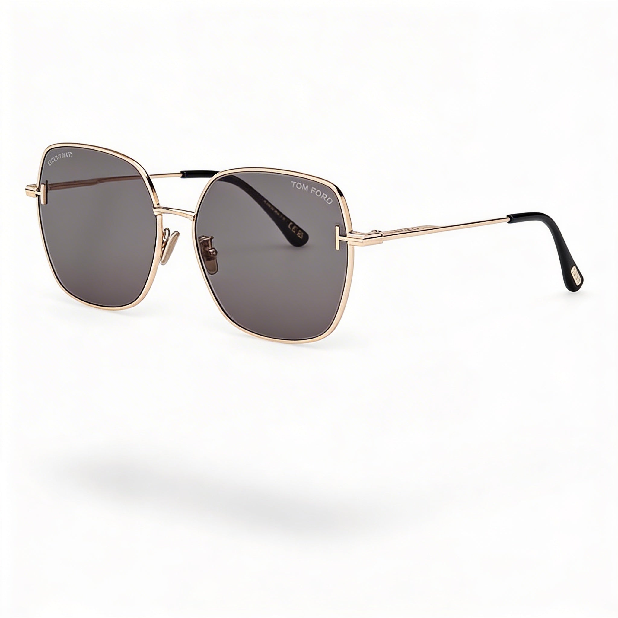 Tom Ford Clásico Oro Rosa Metálico Unisex Gafas No Polarizadas 59mm, Photo 1