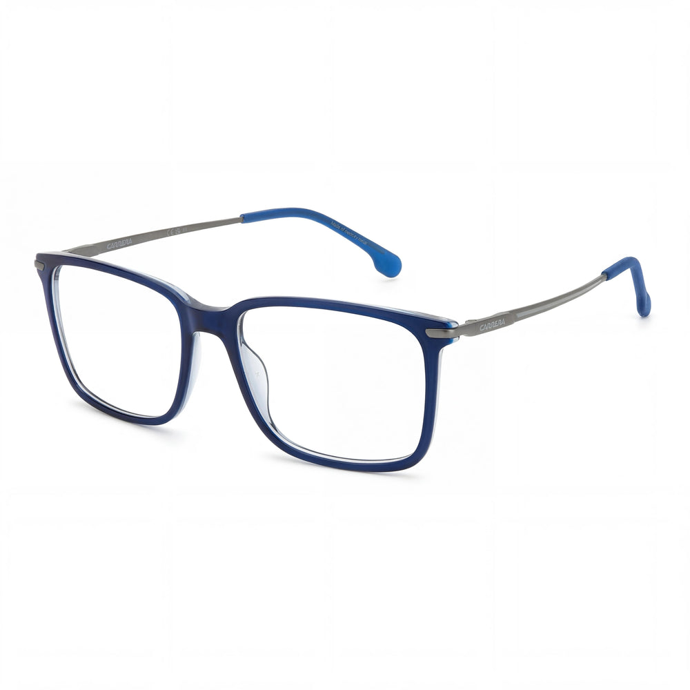 Carrera Rectangular/Square Blue Light Acetate Semi-Rimless Optical Eyeglasses for Men 55-17-140