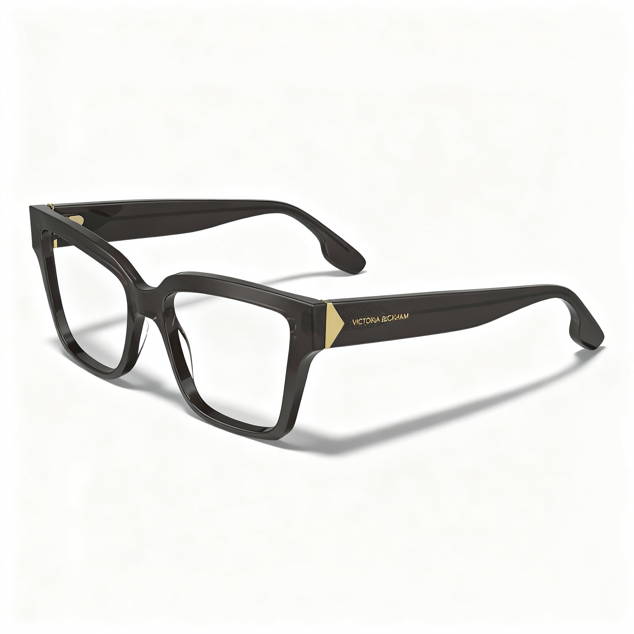 Victoria Beckham VB2659 Modern Men's Acetate Non-Polarised Eyewear with Grey Frame and Lenses, 53mm
