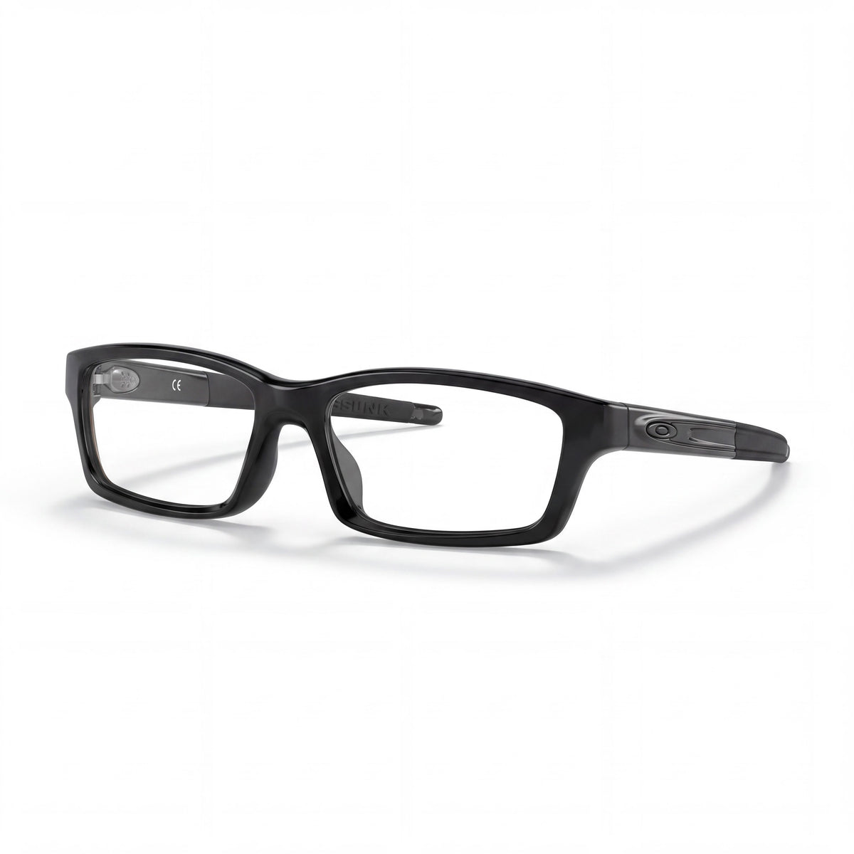 Oakley Ox8111 Crosslink Youth Asian Fit Unisex Prescription Ready Plastic Eyeglasses Polished Black Ink 53-15-135, Photo 1