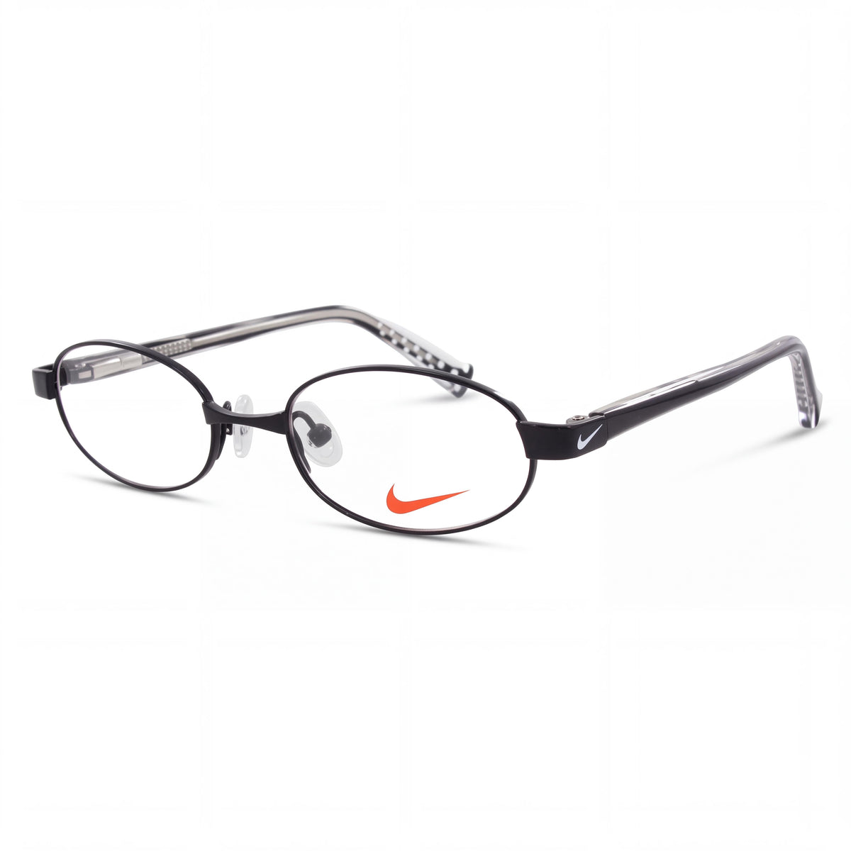 Gafas Nike 5565 Unisex con lentes transparentes polarizadas y montura de composite color azul marino 46-16-120, Photo 1