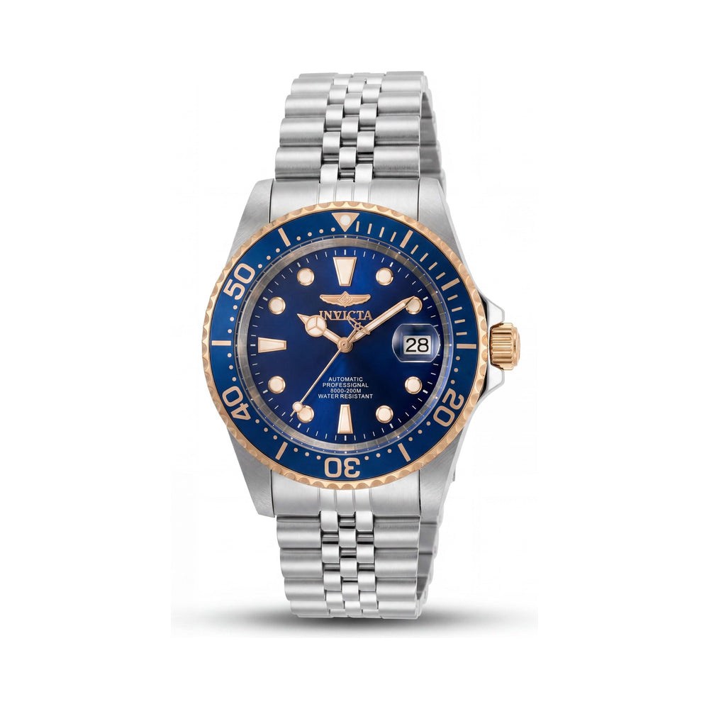 Invicta Men's 32503 Diver Automatic Watch, 42mm Silver Stainless Steel with Blue Dial