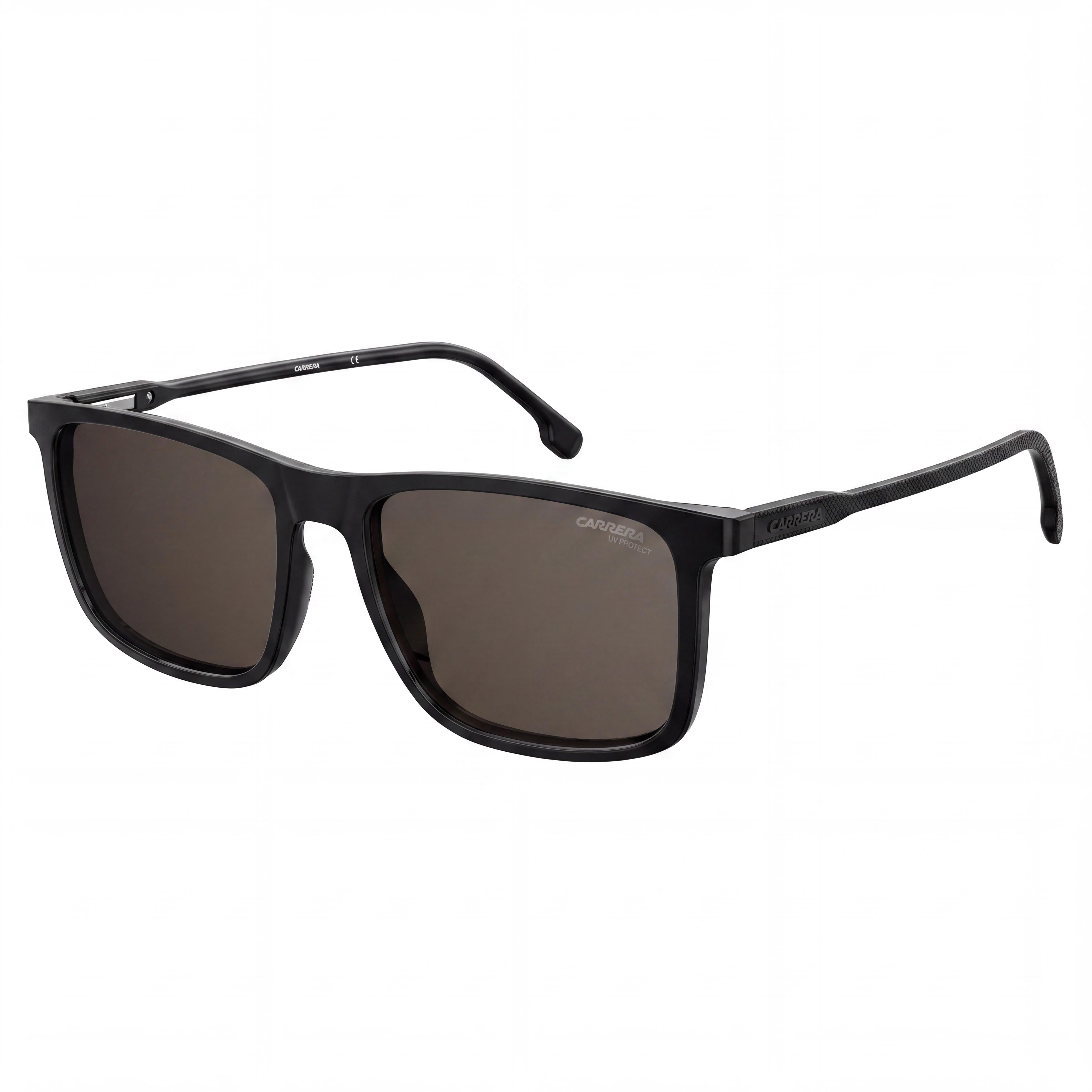 Carrera 231/S Unisex Rectangular Black Polyamide Frame Polycarbonate UV Protected Sunglasses 55mm, Photo 1