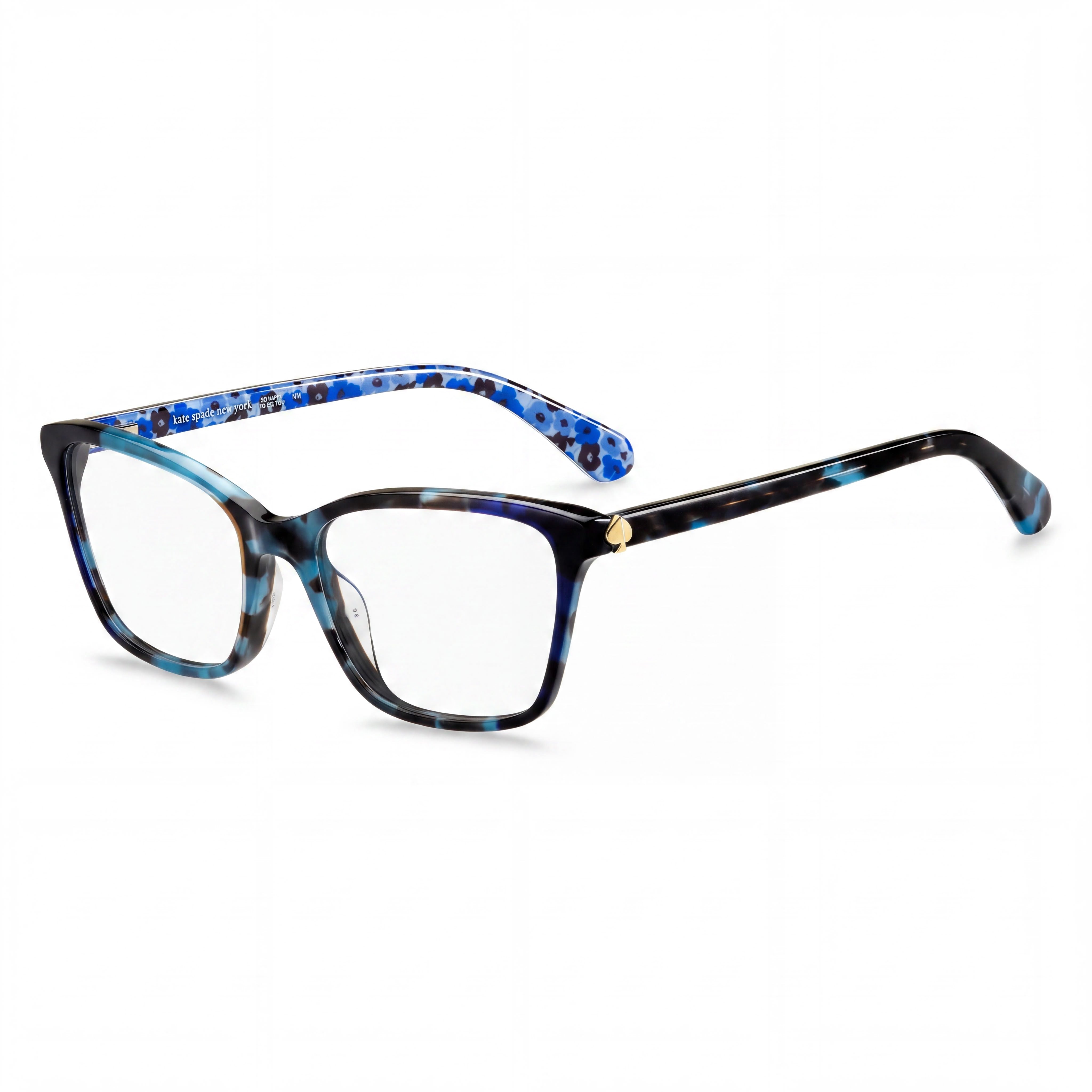 kate spade new york Cailye Unisex Polarized Blue Plastic Sunglasses 53mm, Photo 1