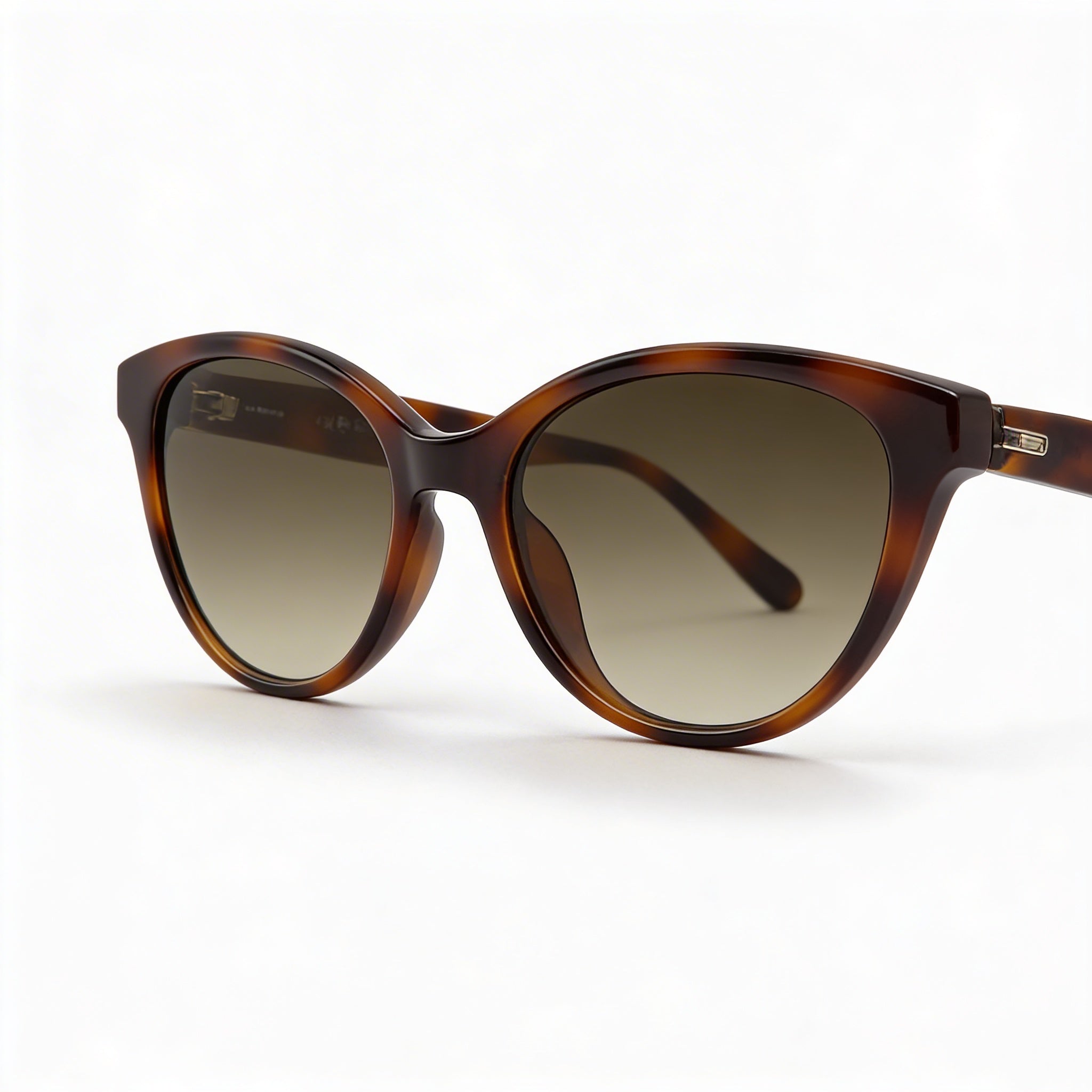 Gafas de sol Salvatore Ferragamo SF1073S 240 para mujer, de plástico, color tortuga, mariposa, gris degradado, 100 % UV, 54 mm, Photo 1