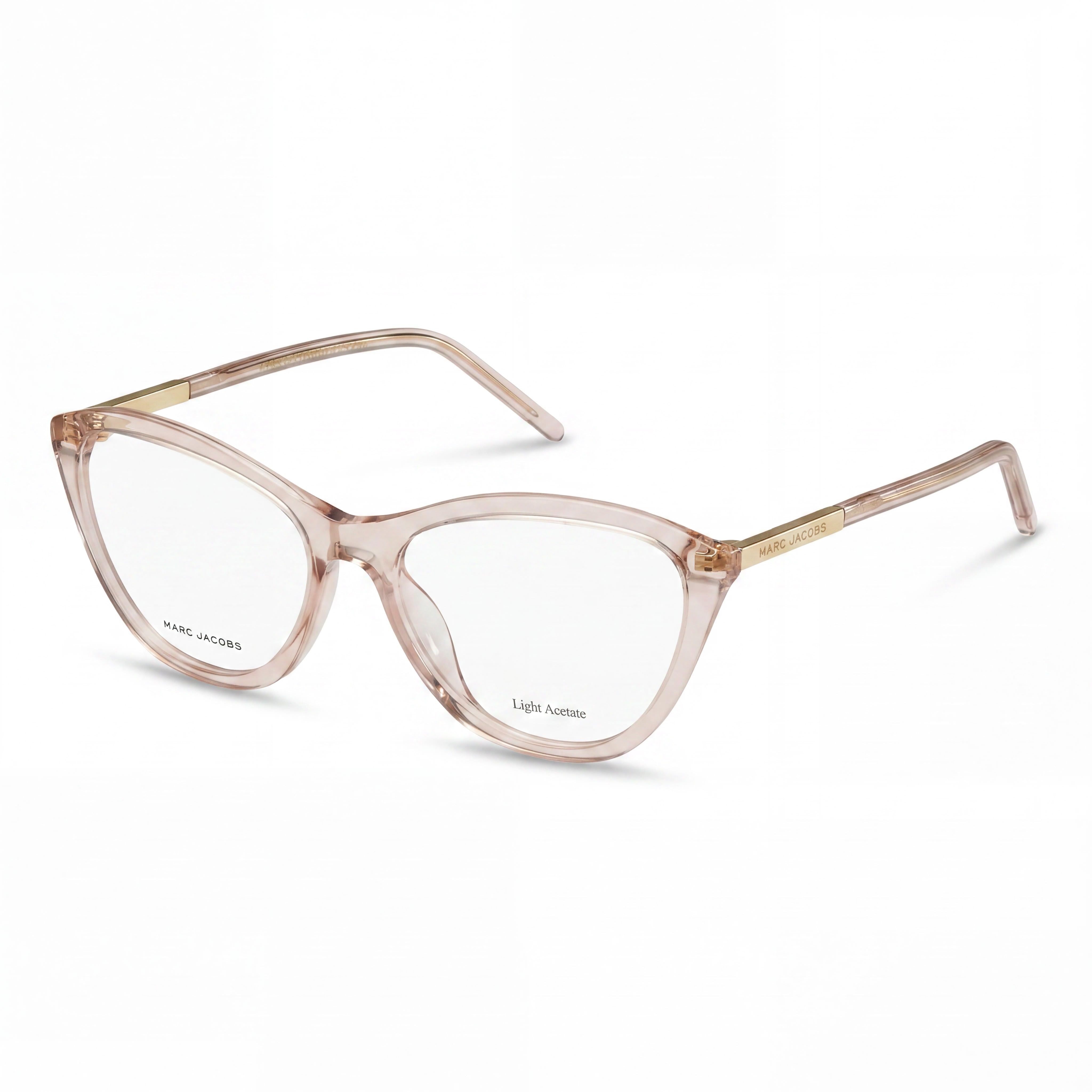 Marc Jacobs 707 Women's Nude Polycarbonate Sunglasses, Lens Width 53mm, Bridge Width 16mm, Temple Length 145mm, Photo 1