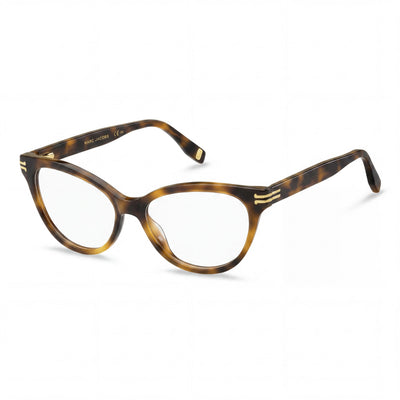 Marc Jacobs MJ 1060 - Montura de acetato contemporánea para mujer, color marrón carey, graduada, 52 mm