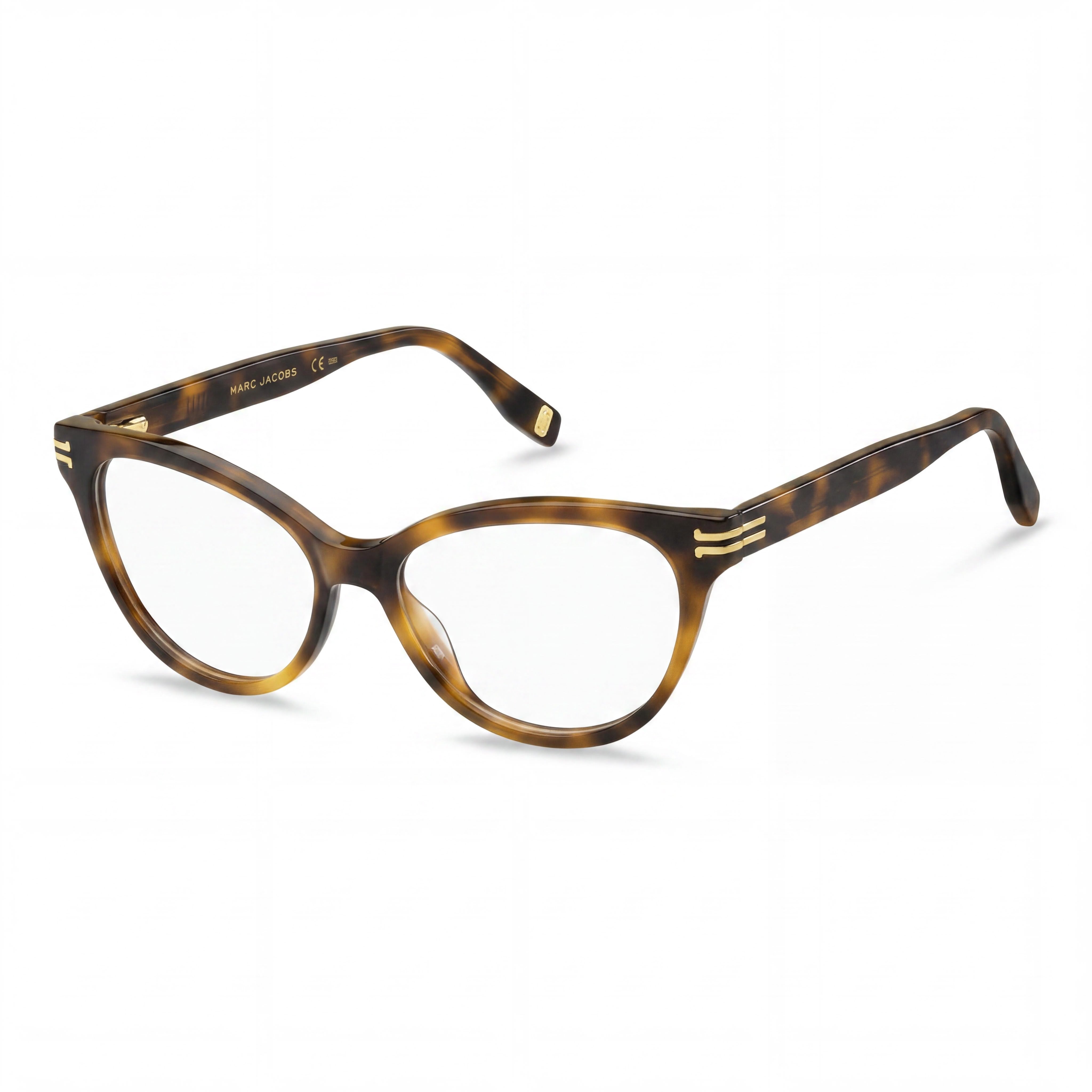 Marc Jacobs MJ 1060 Women's Contemporary Acetate Brown Tortoiseshell Prescription Ready Optical Frames 52mm, Photo 1