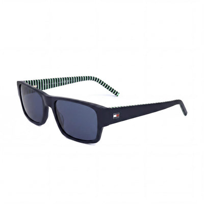 Tommy Hilfiger Modern Men's Blue Acetate Non-Polarized Sunglasses 56mm