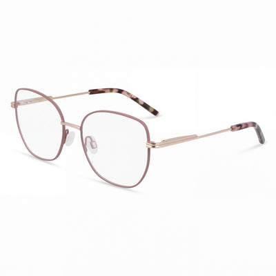 DKNY Dk1034 Taupe/Rose Gold Women's Acetate Frame Sunglasses with Polycarbonate Lenses 51mm