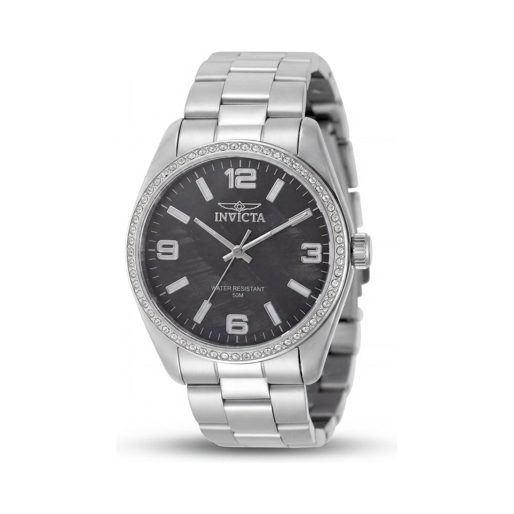 Invicta Specialty 50134 Reloj de Pulsera de Cuarzo de Acero Inoxidable de 38 mm para Mujer con Esfera de Nácar