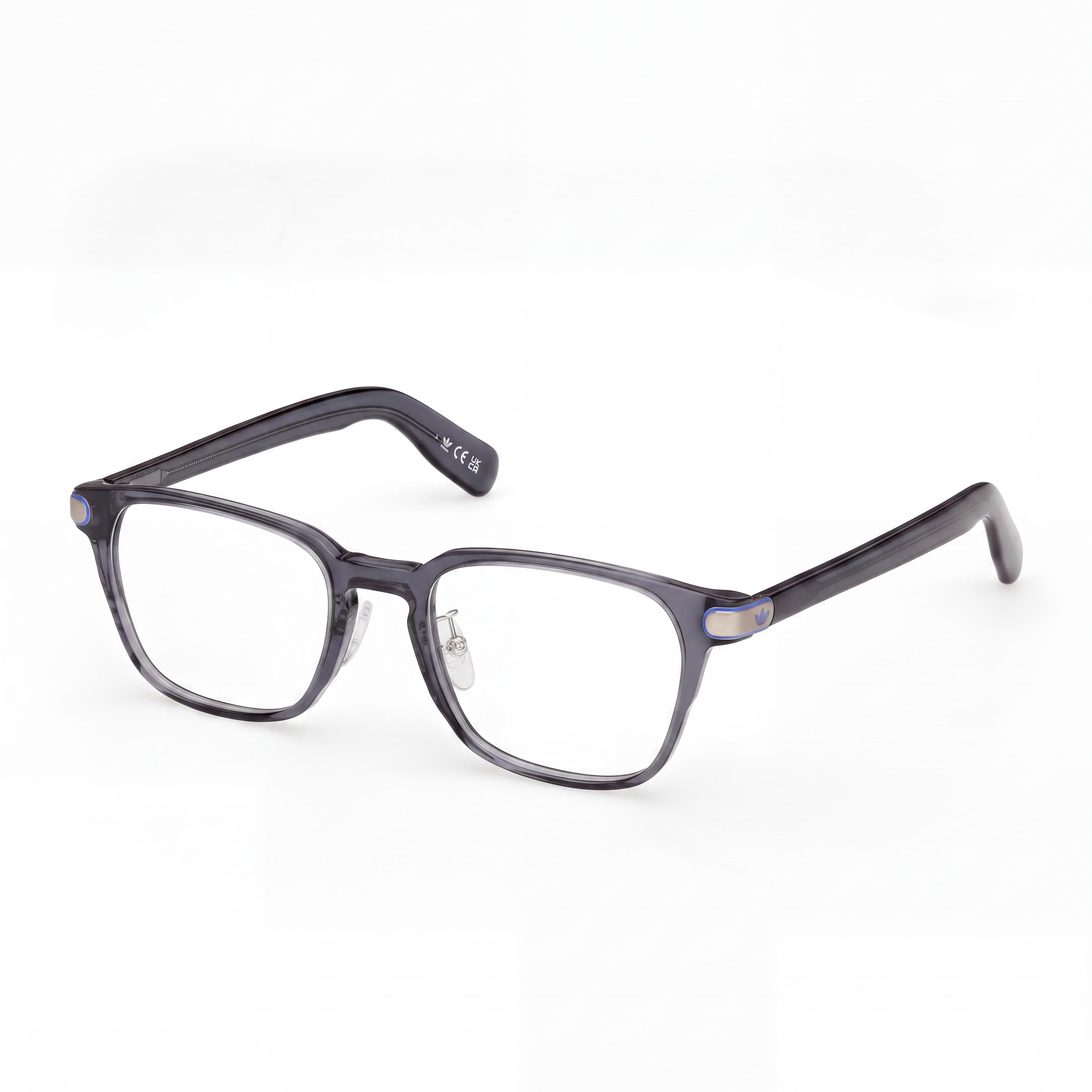 adidas Originals Classic Unisex Shiny Grey Multicolor Non-Polarized Sunglasses 53mm, Photo 1